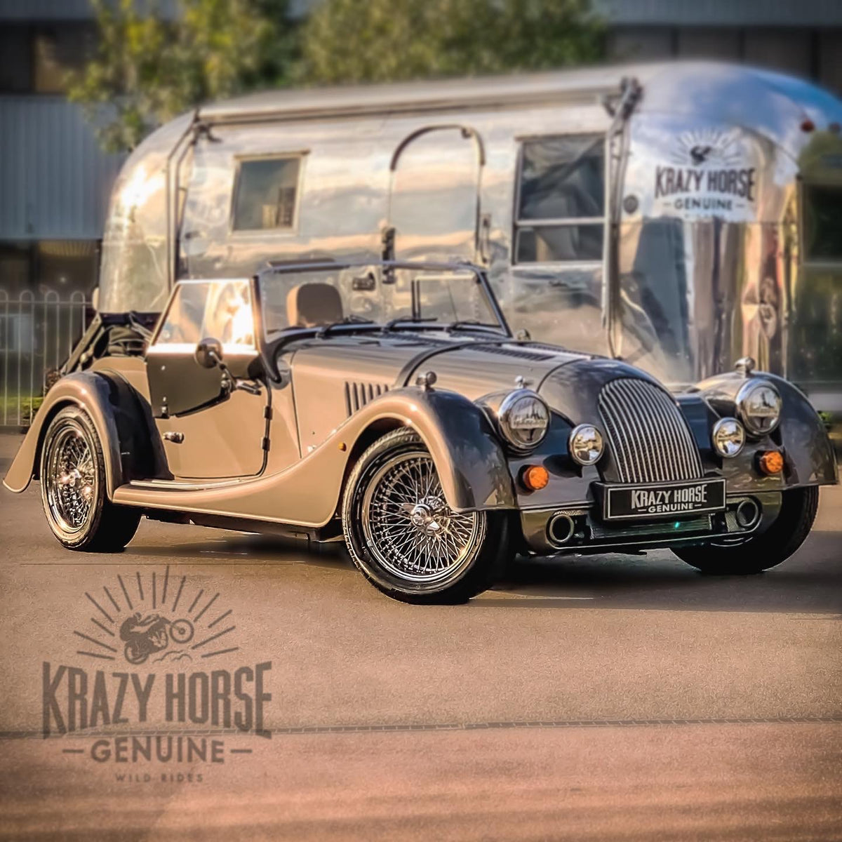 SOLD - Morgan Plus Four - Antique Bronze