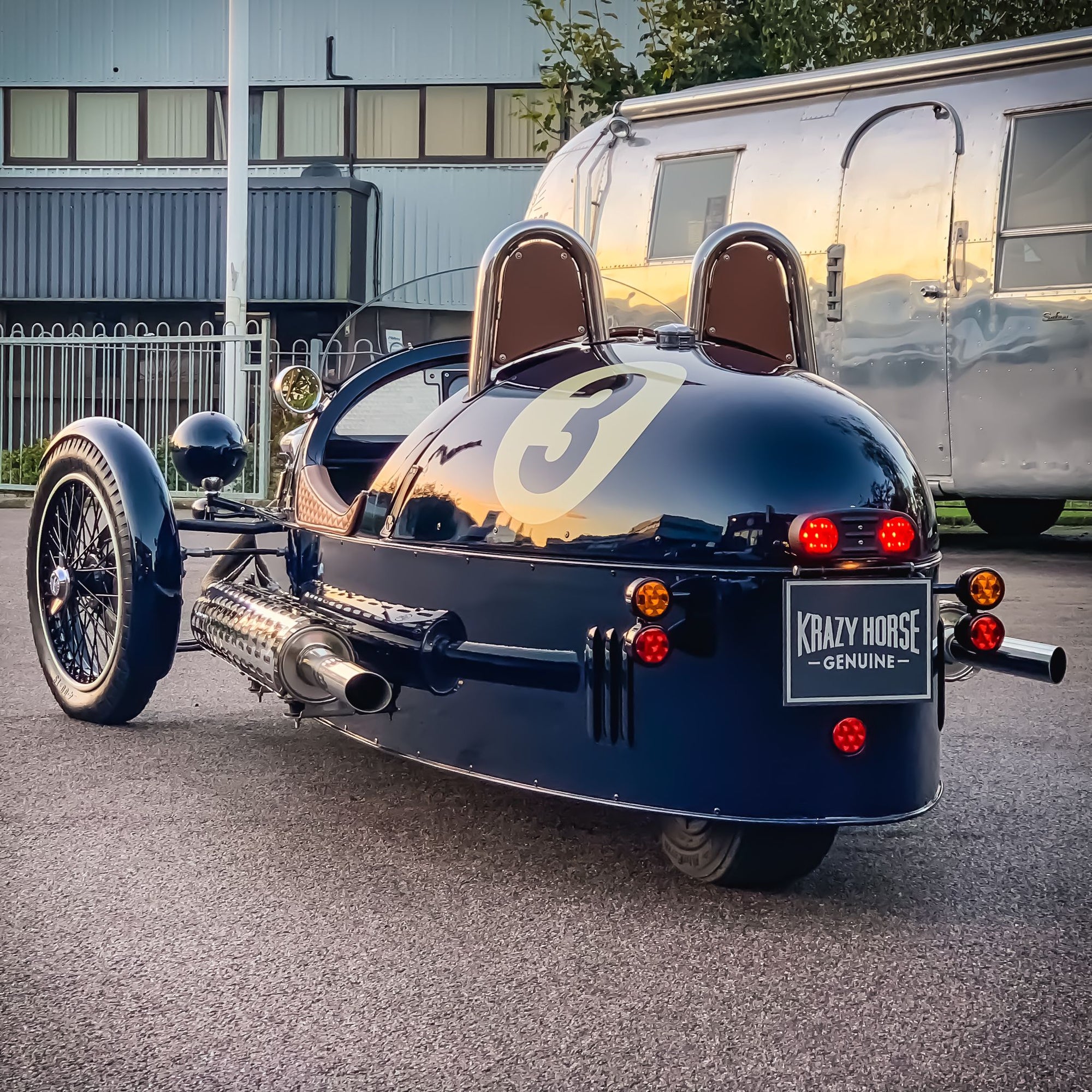SOLD - Morgan 3 Wheeler - Ferrari Midnight Blue