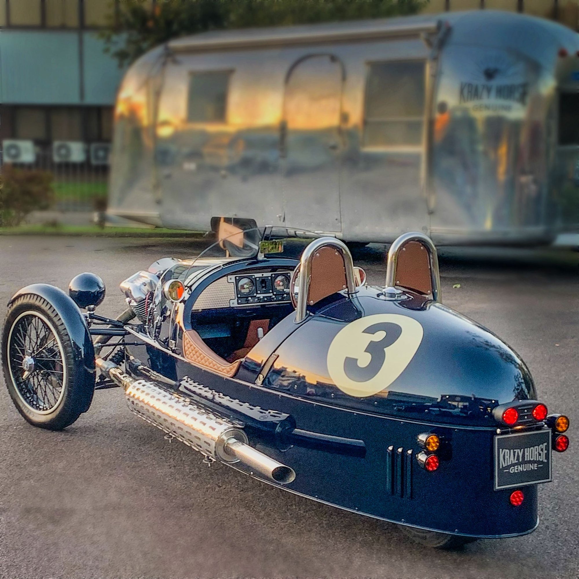 SOLD - Morgan 3 Wheeler - Ferrari Midnight Blue