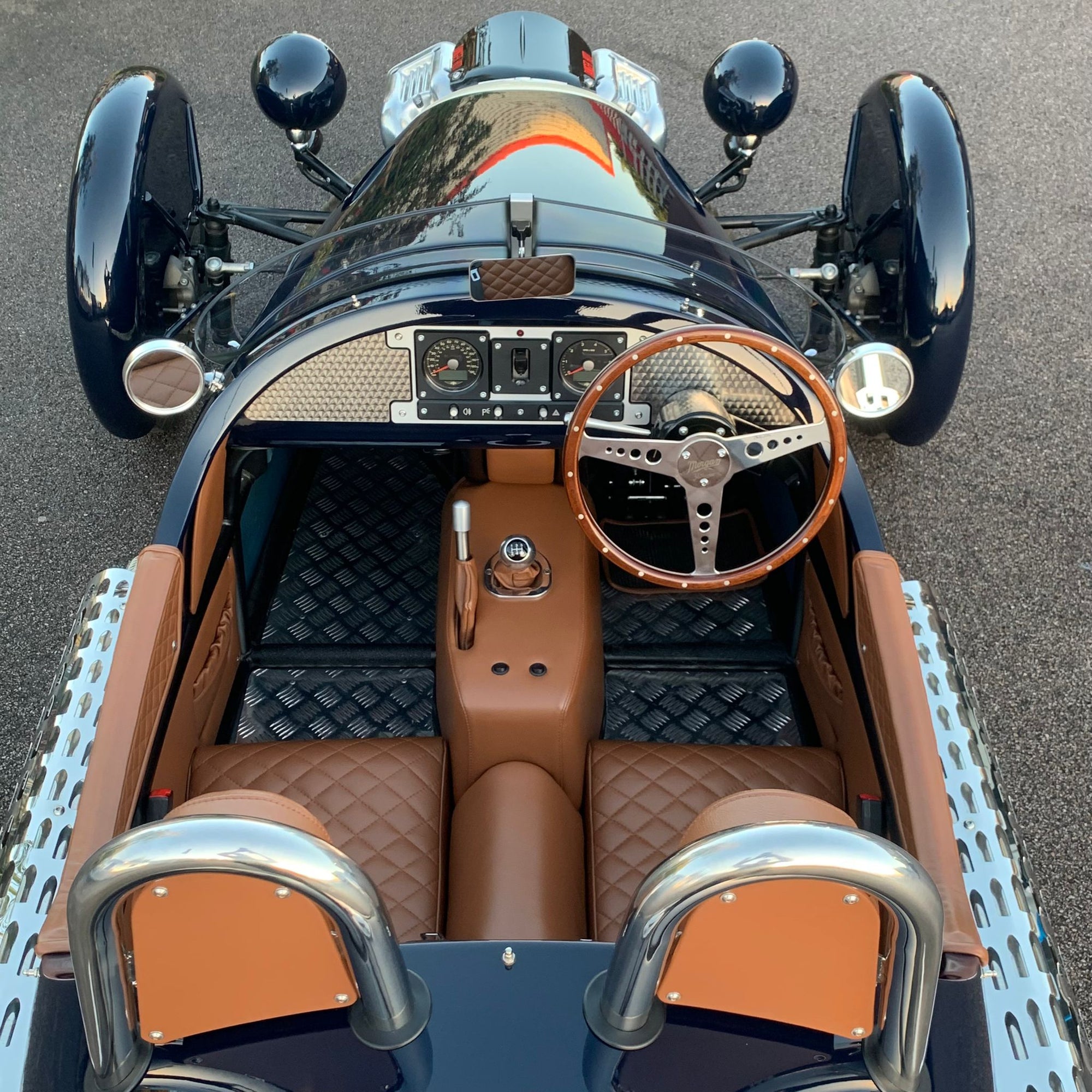 SOLD - Morgan 3 Wheeler - Ferrari Midnight Blue