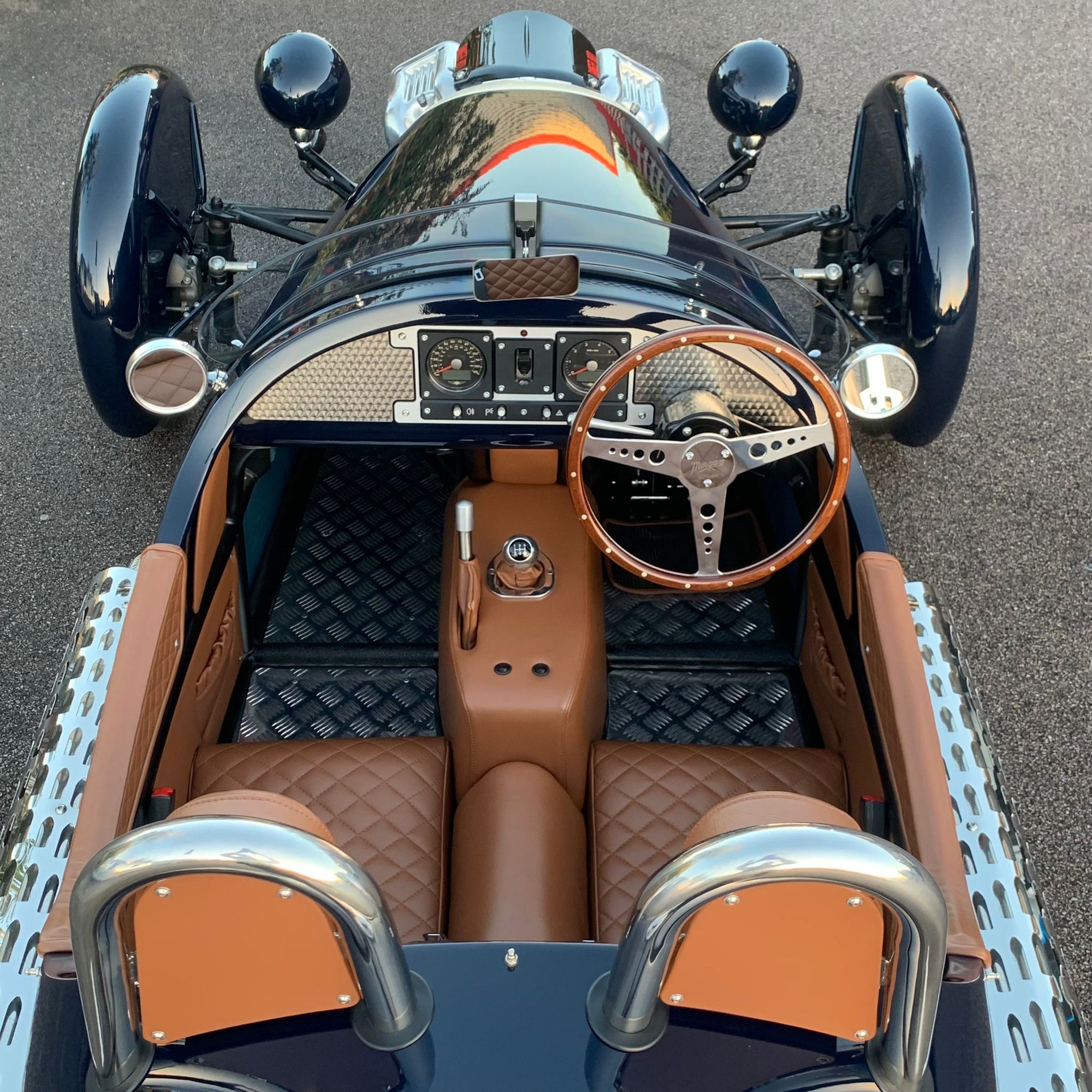 SOLD - Morgan 3 Wheeler - Ferrari Midnight Blue