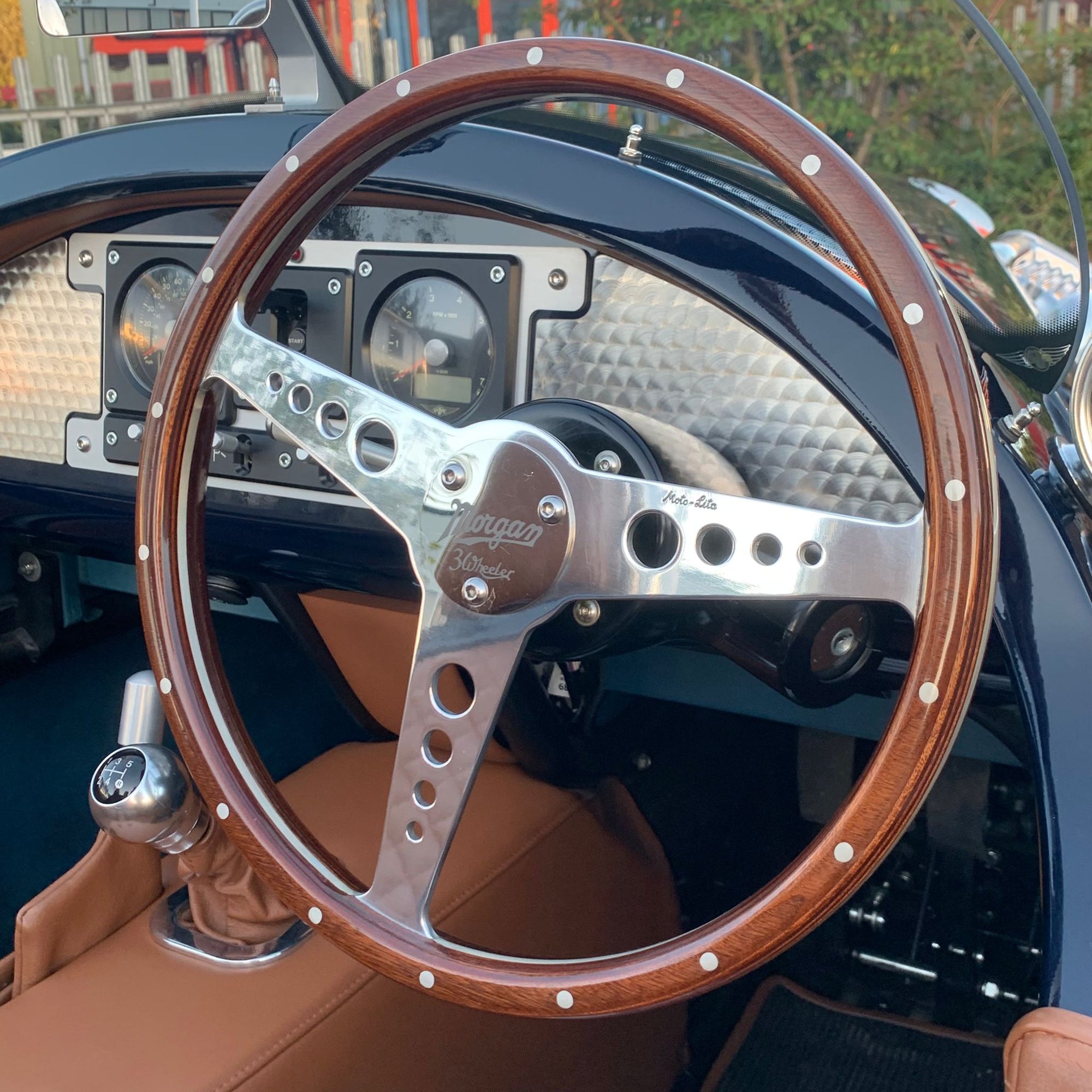 SOLD - Morgan 3 Wheeler - Ferrari Midnight Blue