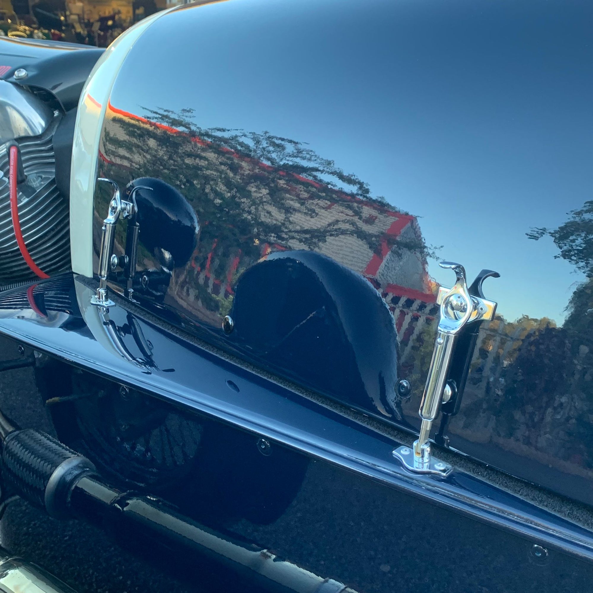 SOLD - Morgan 3 Wheeler - Ferrari Midnight Blue