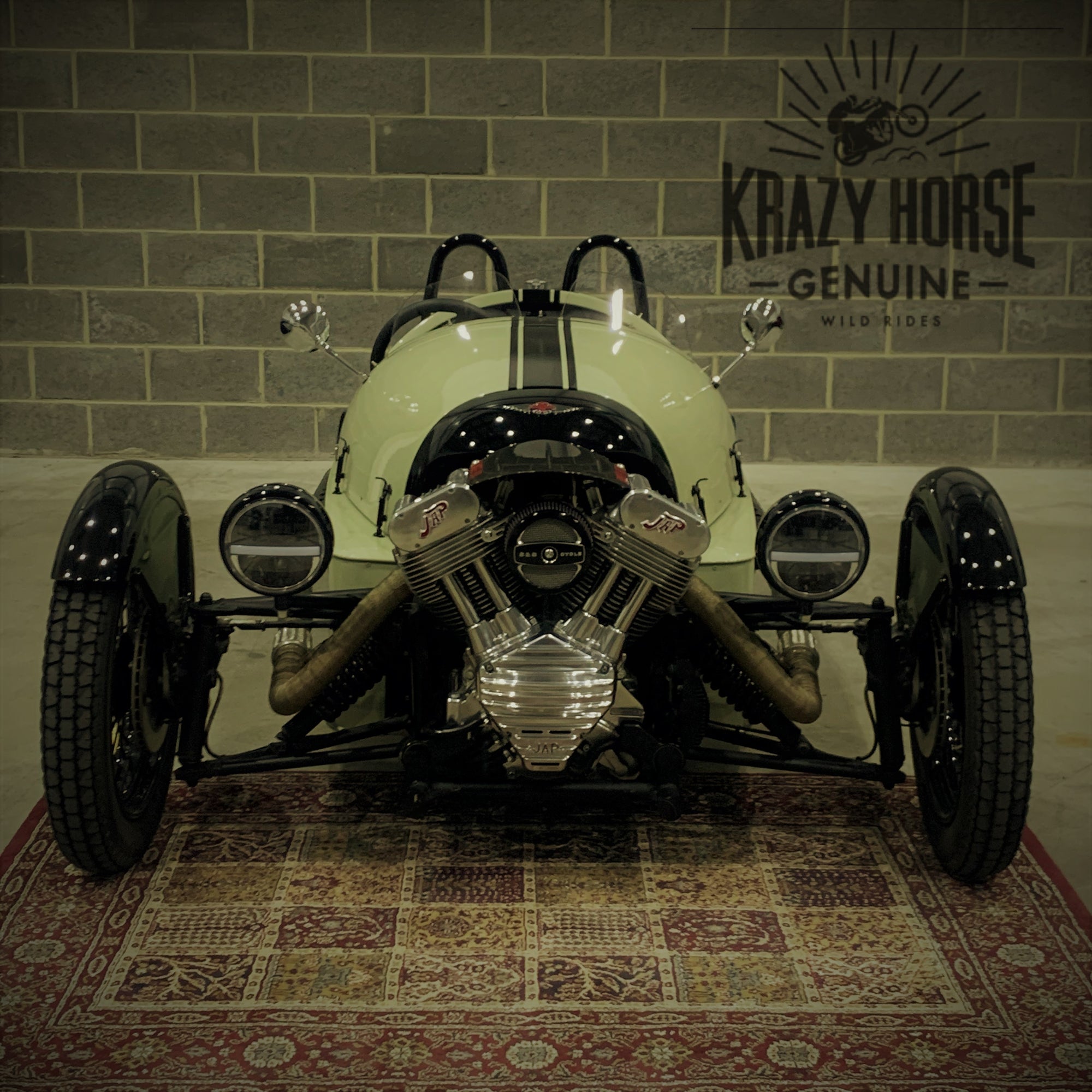 Morgan 3 wheeler - Willow Green