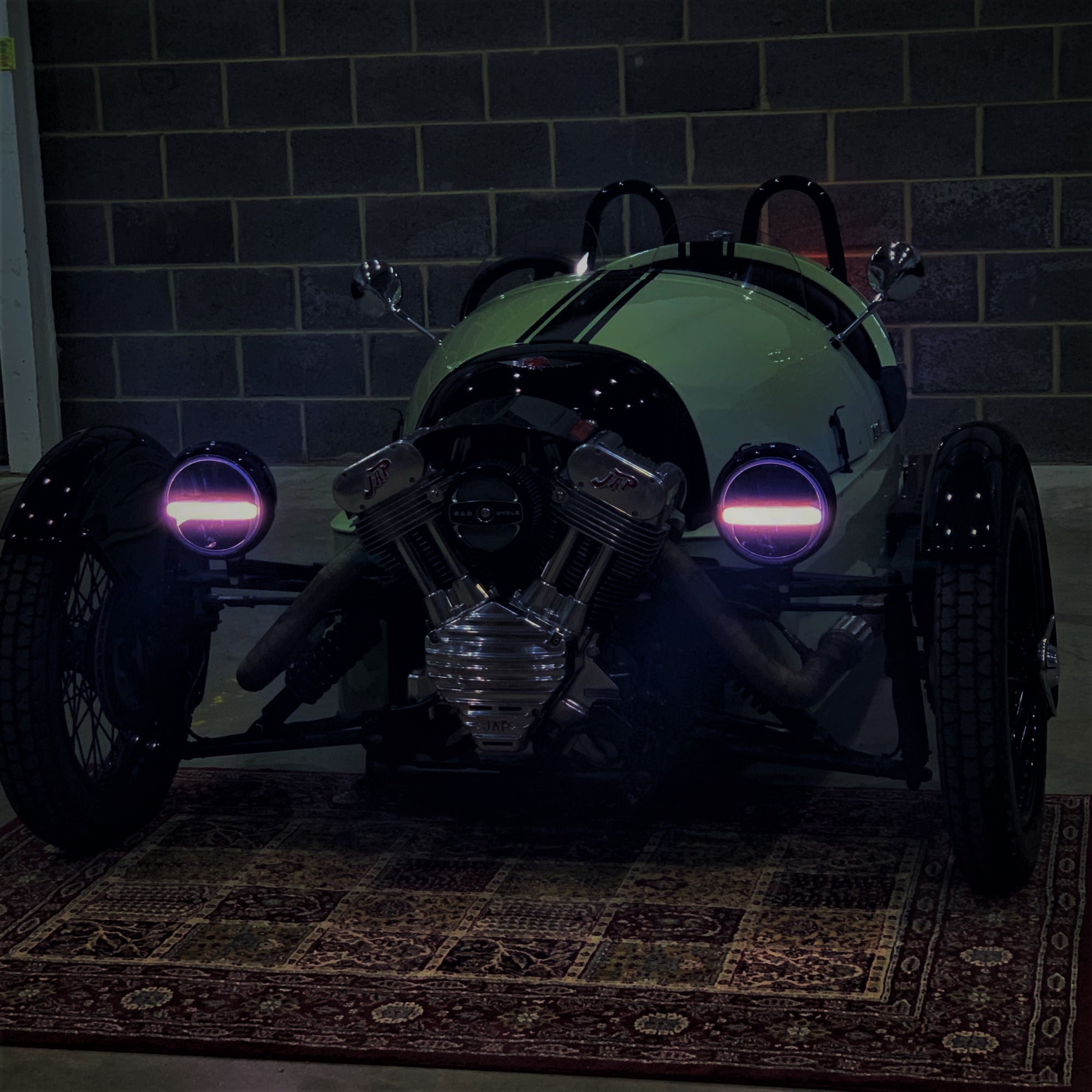 Morgan 3 wheeler - Willow Green