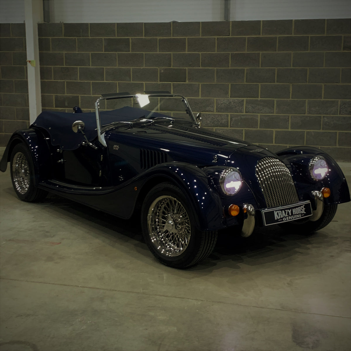 SOLD - Morgan Roadster 3.7 V6 Manual - Dark Sapphire Pearlescent Paint