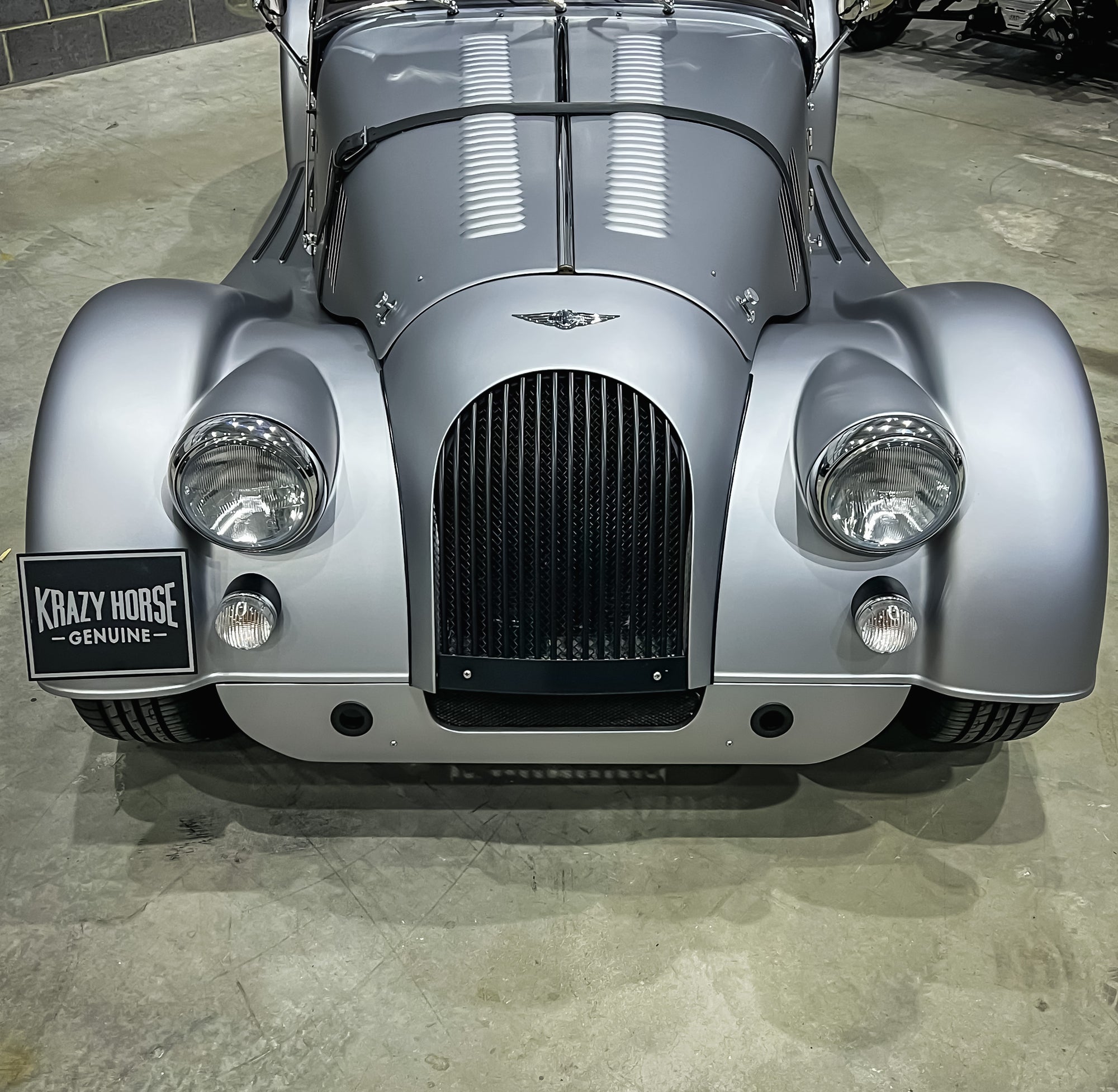 Morgan Plus 4 2.0 GDi 154BHP - Porsche GT Silver Frost finish