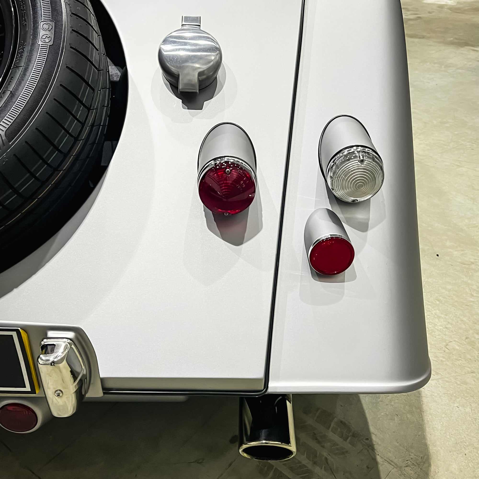 Morgan Plus 4 2.0 GDi 154BHP - Porsche GT Silver Frost finish