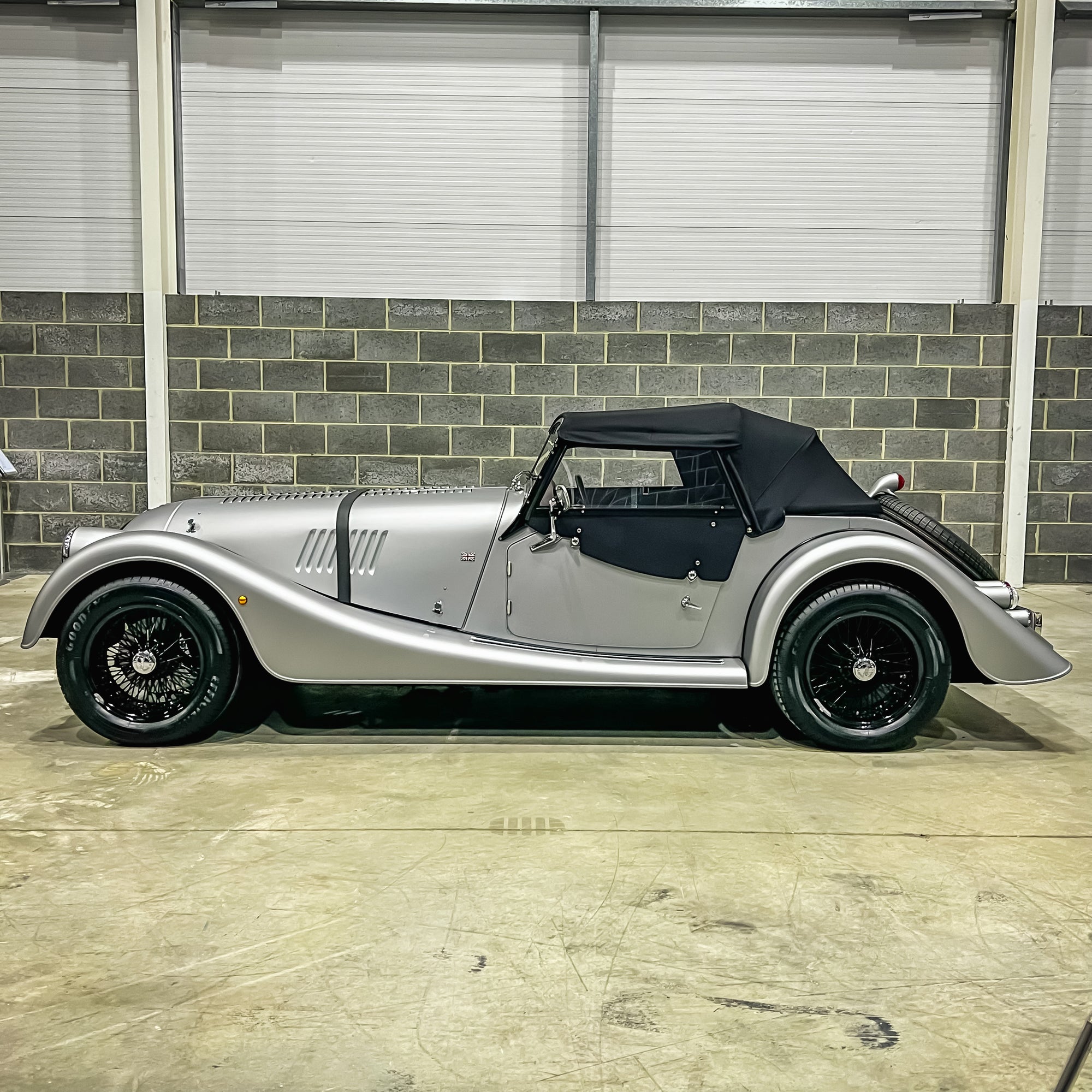 Morgan Plus 4 2.0 GDi 154BHP - Porsche GT Silver Frost finish
