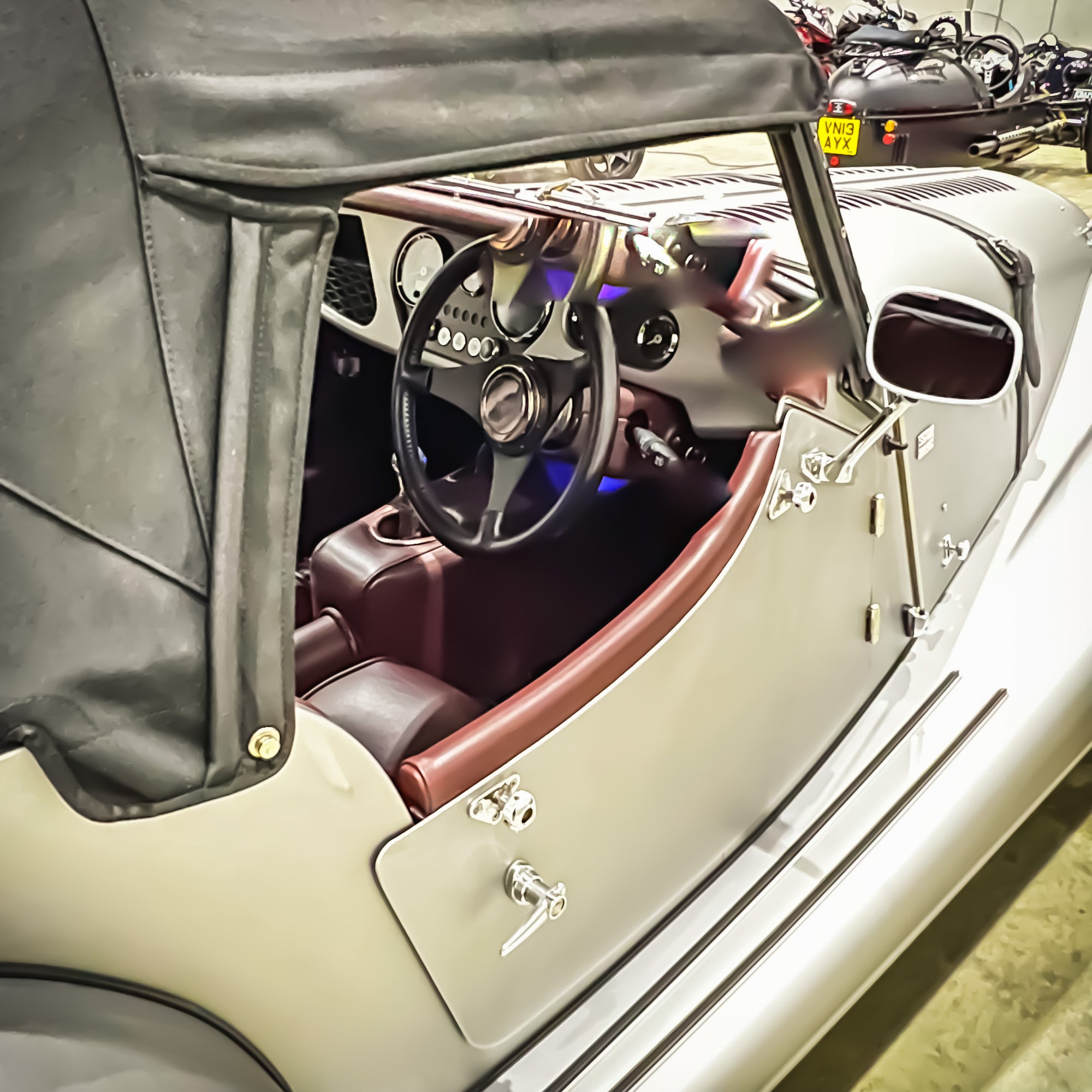 Morgan Plus 4 2.0 GDi 154BHP - Porsche GT Silver Frost finish