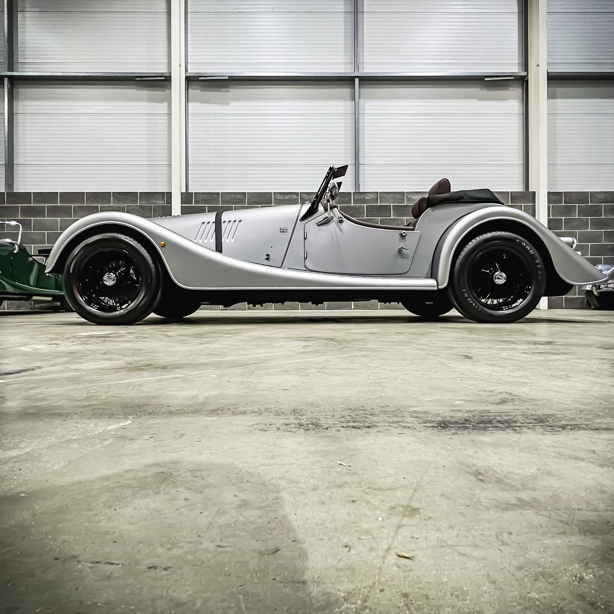 Morgan Plus 4 2.0 GDi 154BHP - Porsche GT Silver Frost finish