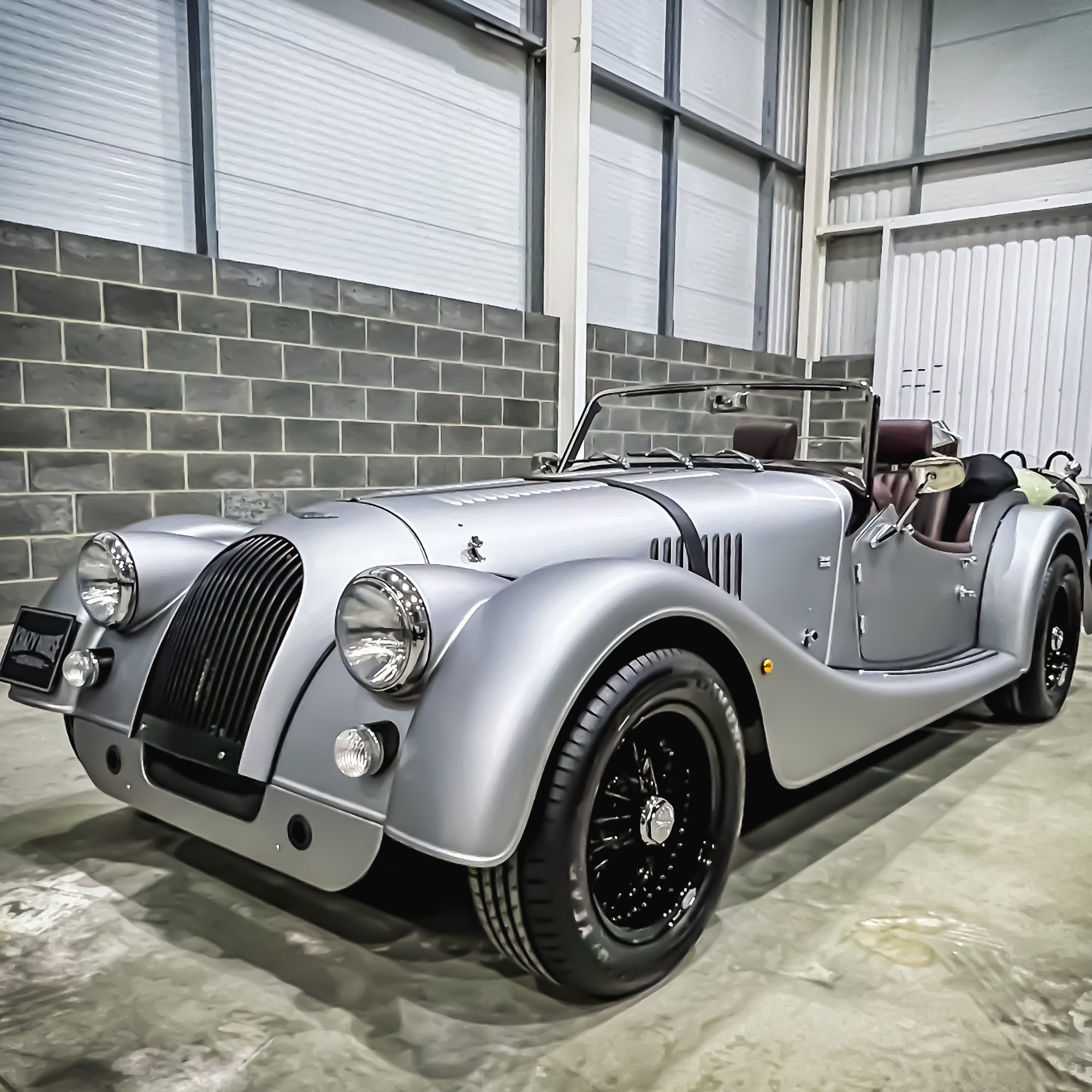 Morgan Plus 4 2.0 GDi 154BHP - Porsche GT Silver Frost finish