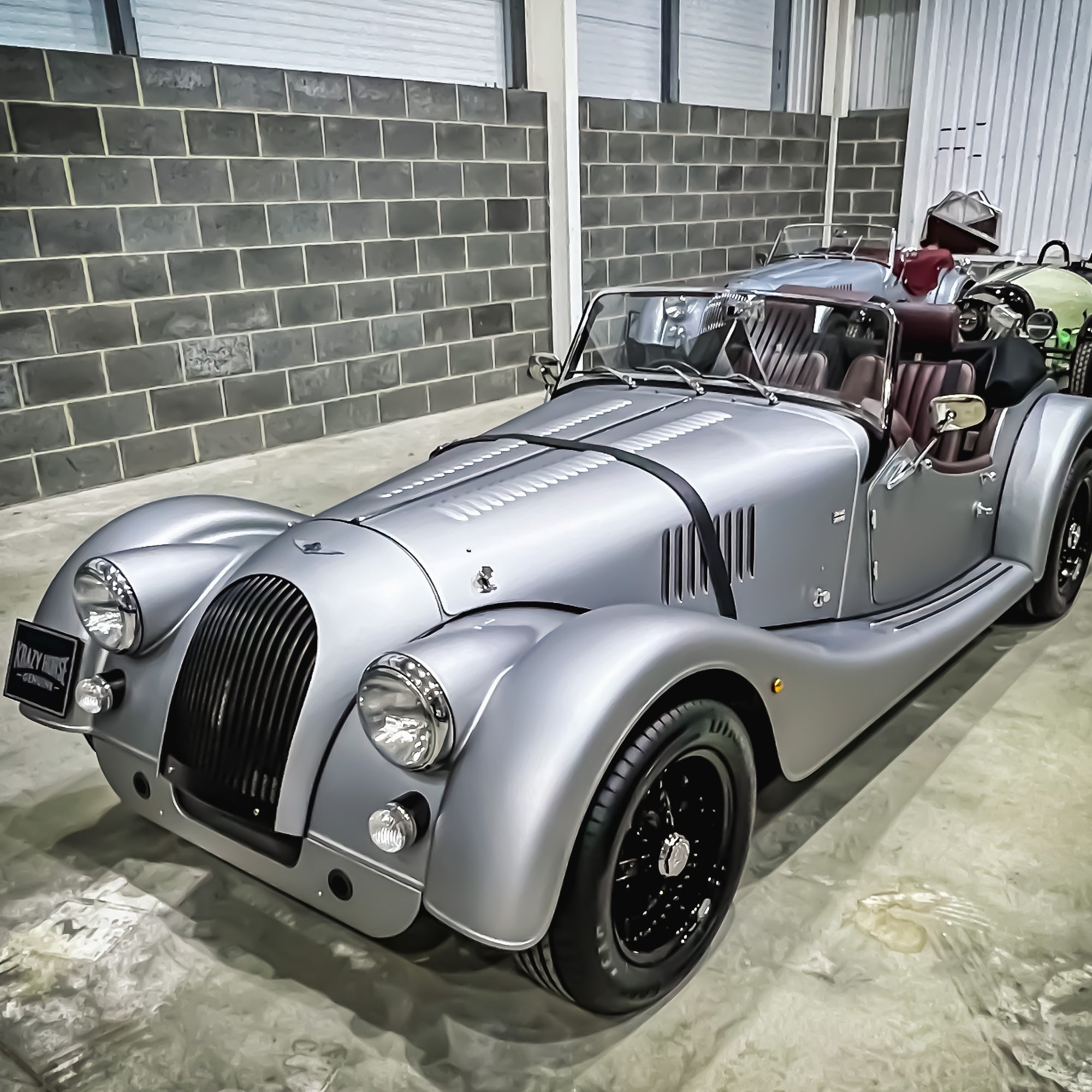 Morgan Plus 4 2.0 GDi 154BHP - Porsche GT Silver Frost finish