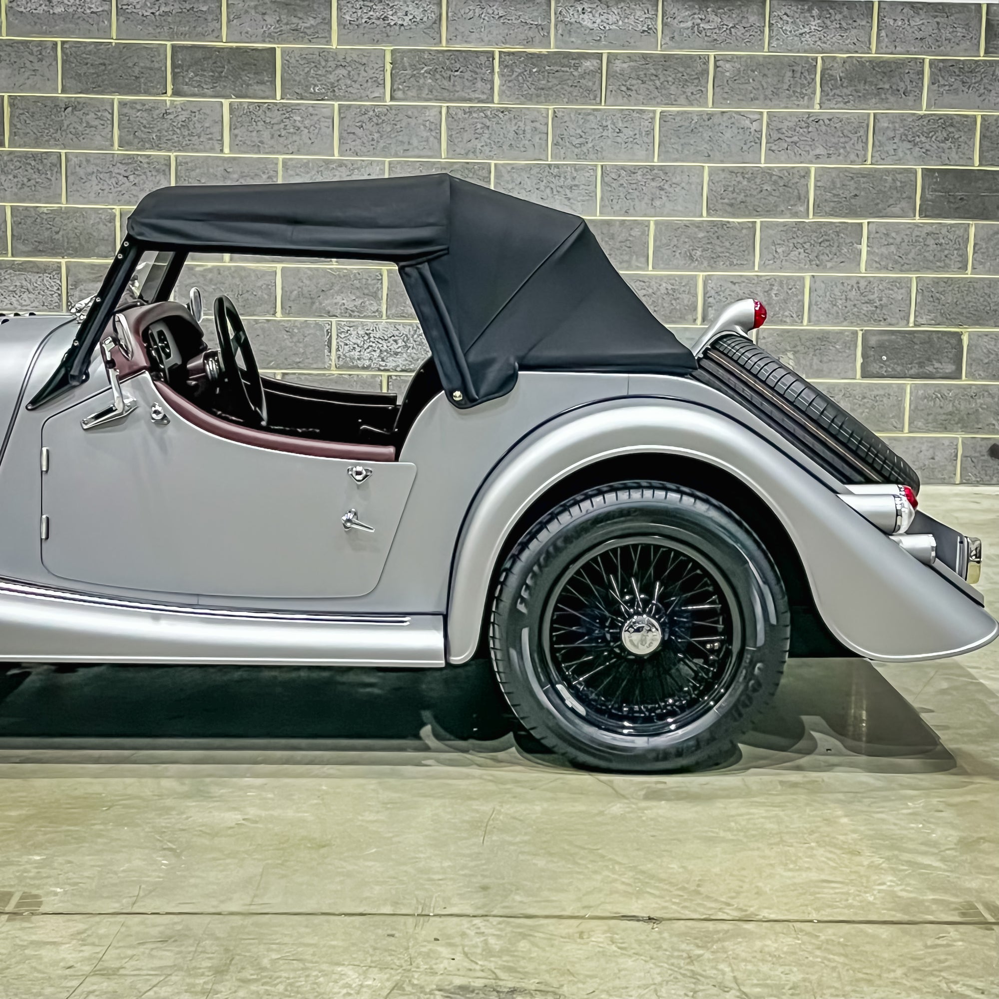 Morgan Plus 4 2.0 GDi 154BHP - Porsche GT Silver Frost finish