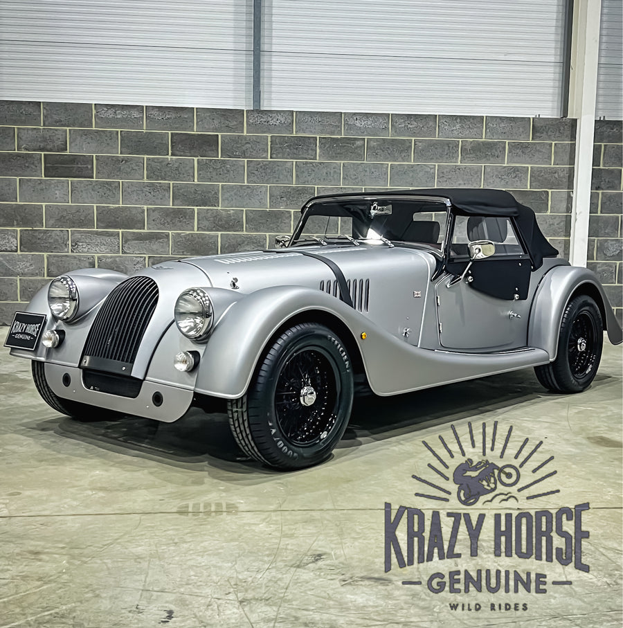 SOLD - Morgan Plus 4 2.0 GDi 154BHP - Porsche GT Silver Frost finish
