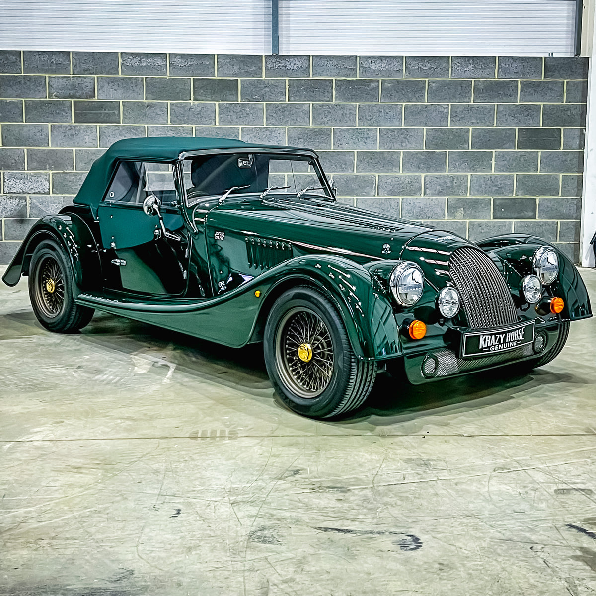 SOLD - Morgan Plus Four Automatic  - Sport green