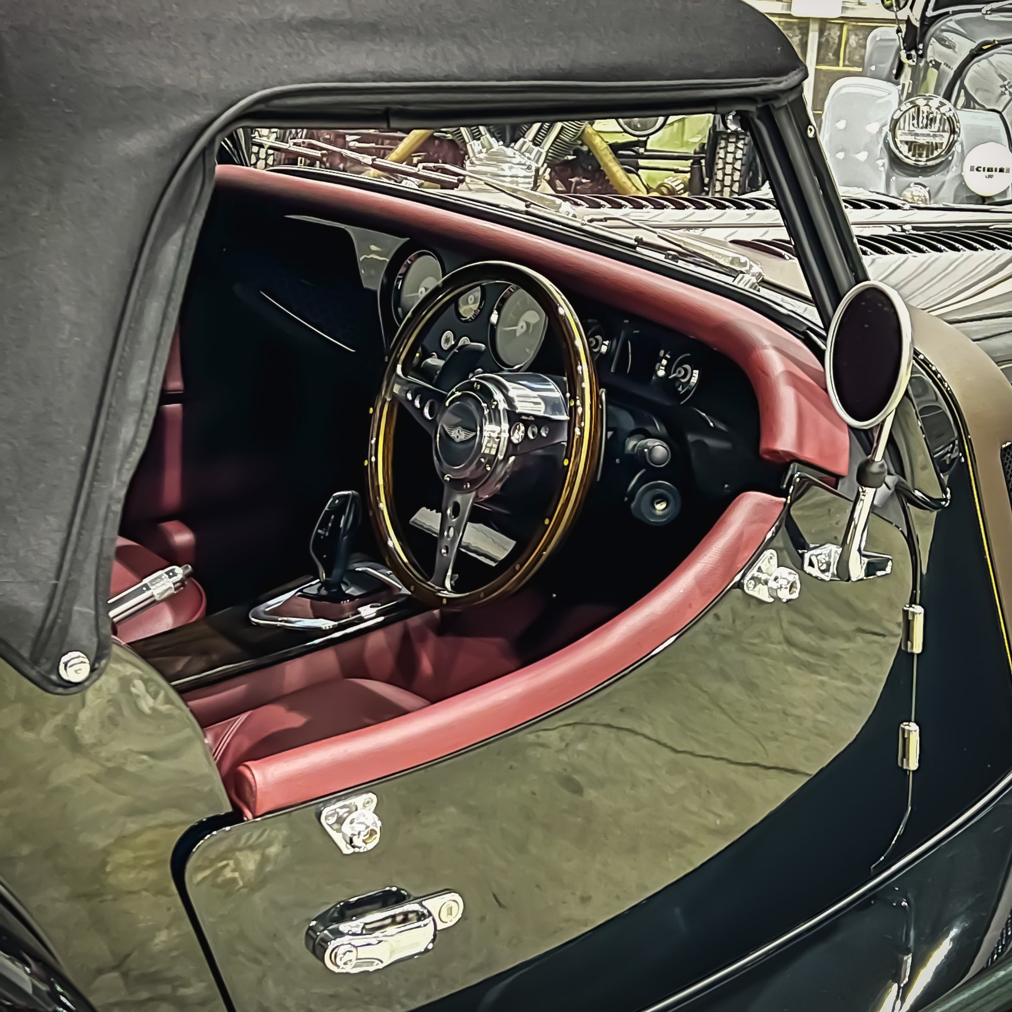 Morgan Plus Six  - Dark Emerald Green Metallic