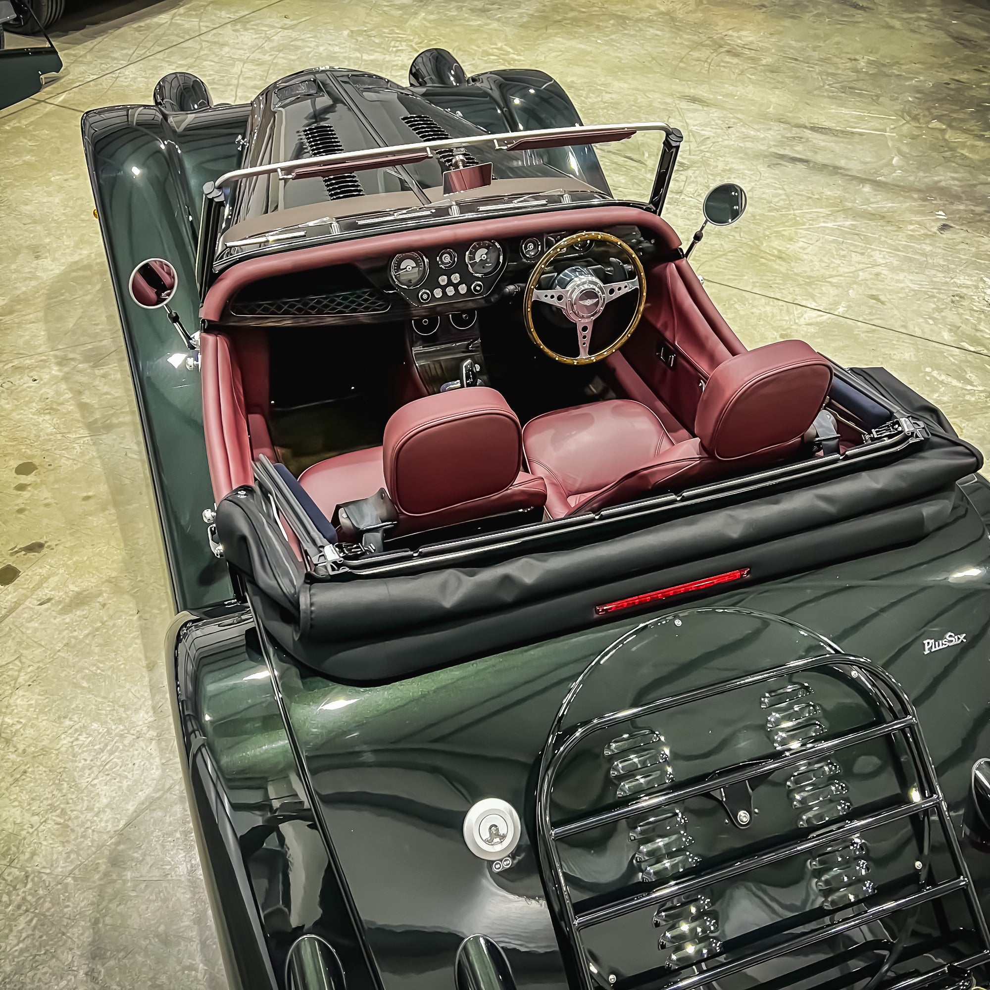Morgan Plus Six  - Dark Emerald Green Metallic