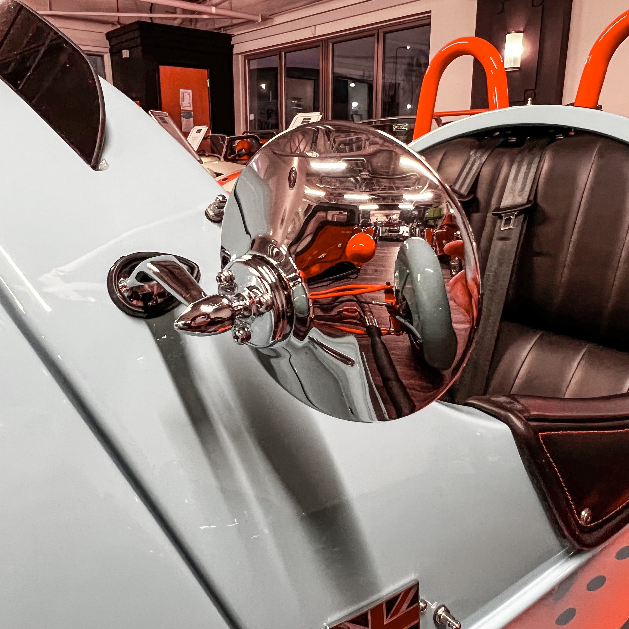 Morgan 3 Wheeler - Gulf Blau / Gulf Orange - Stage Two Tuned Morgan Three Wheeler