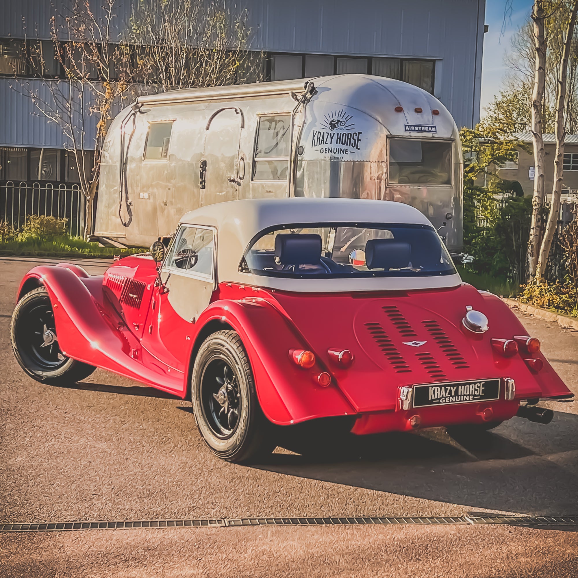 Morgan No.12 Plus 4 Super sport - Morgan Sport Red