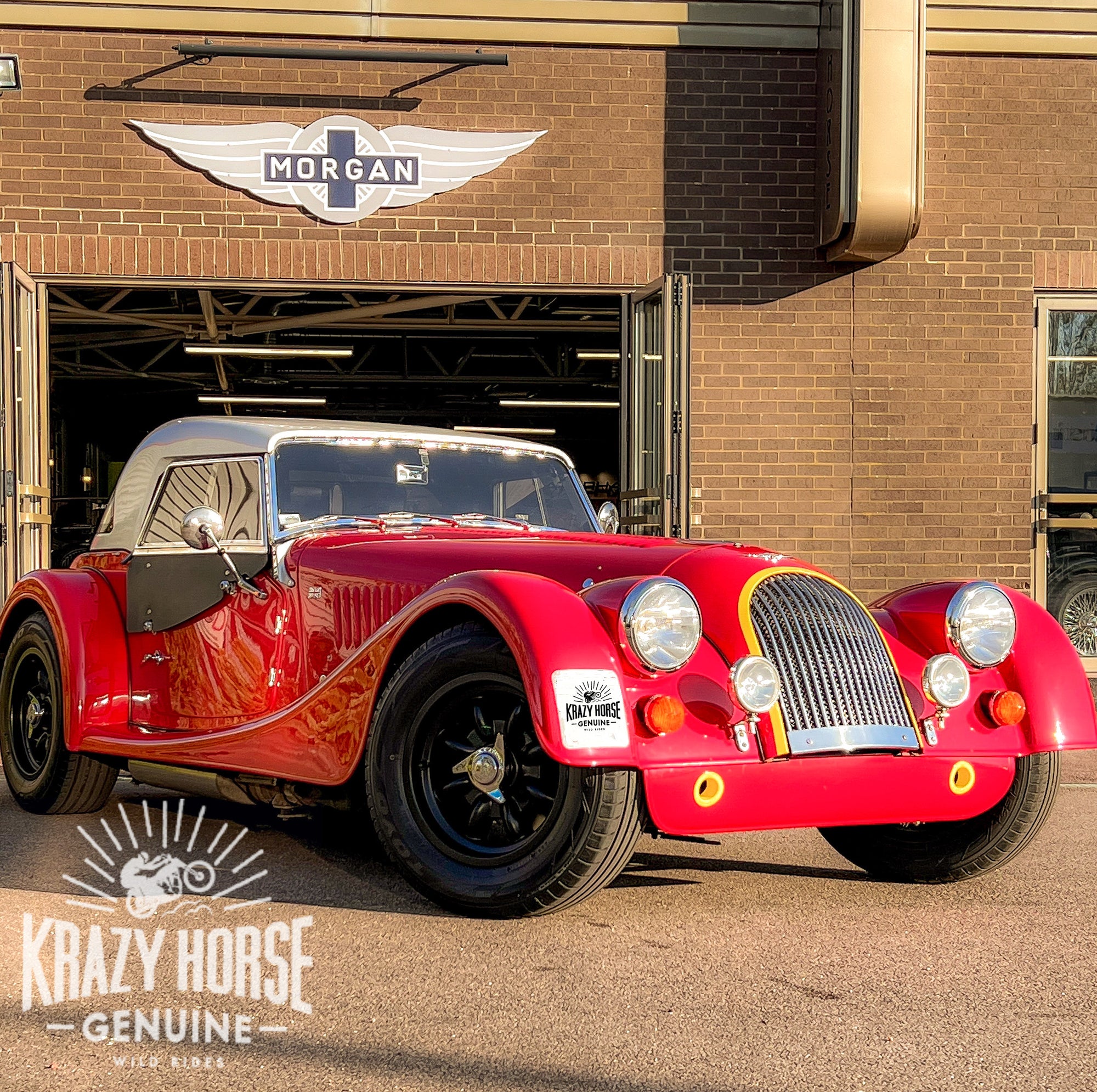 Morgan No.12 Plus 4 Super sport - Morgan Sport Red