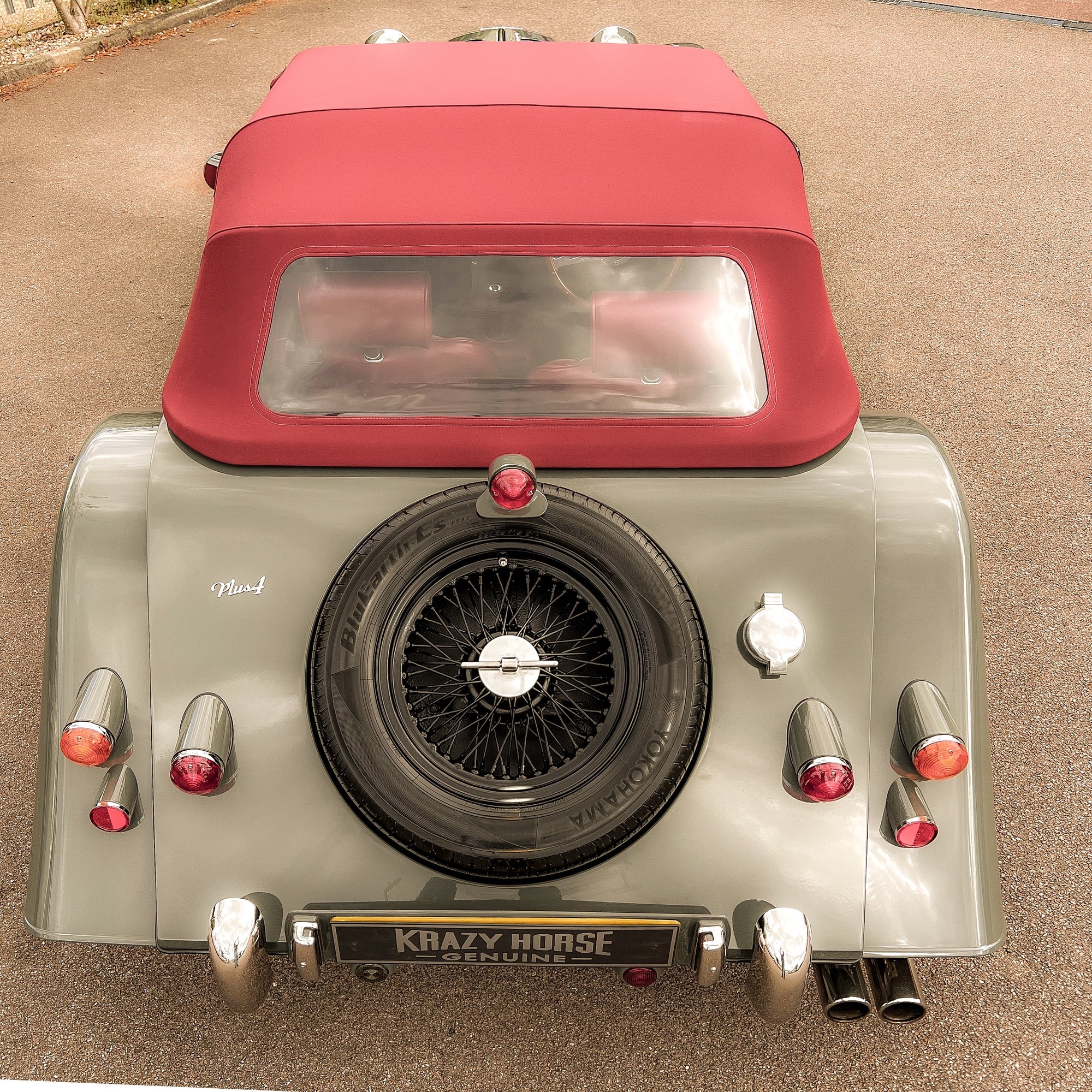 SOLD - Morgan Plus 4 2.0 GDi 180 BHP Club Sport Tuned - Morgan Sport Grey