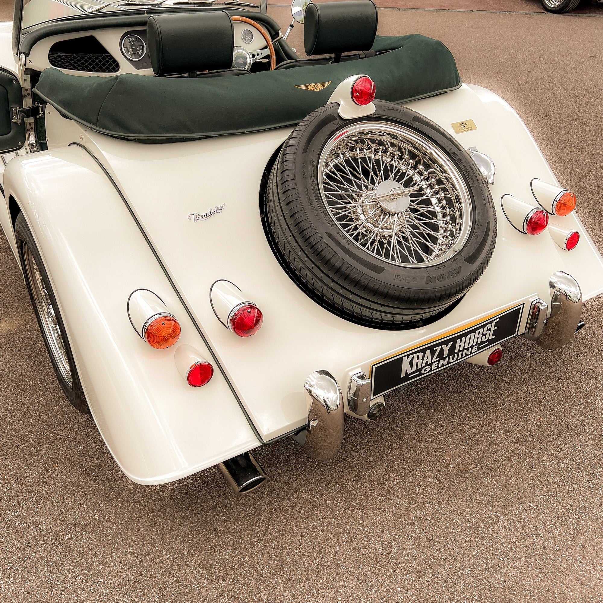SOLD - Morgan Roadster 3.0 V6 223 BHP - Old English White