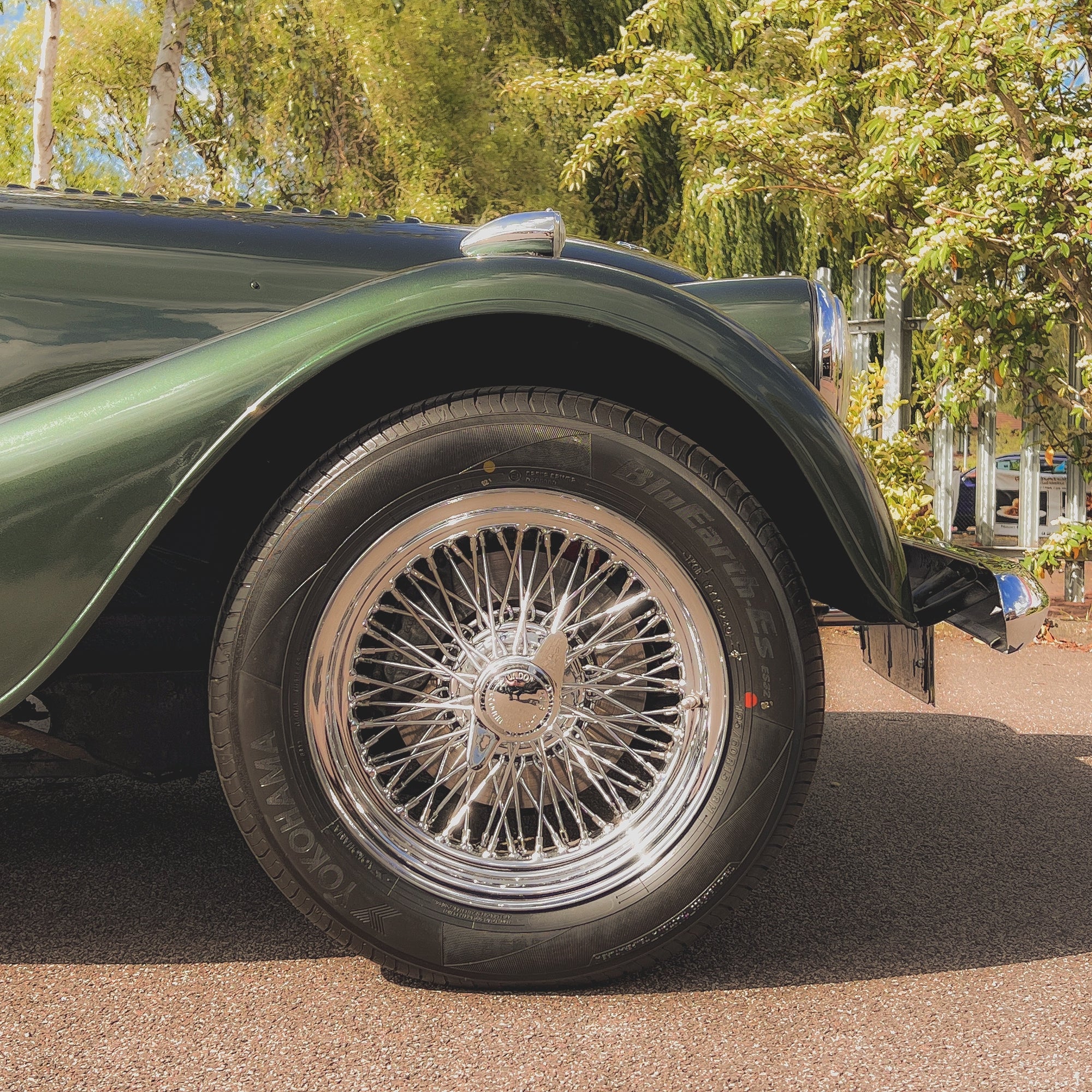 Morgan Plus 4 2.0 Twin Cam 16v Rover Ti - Porsche Oak Green