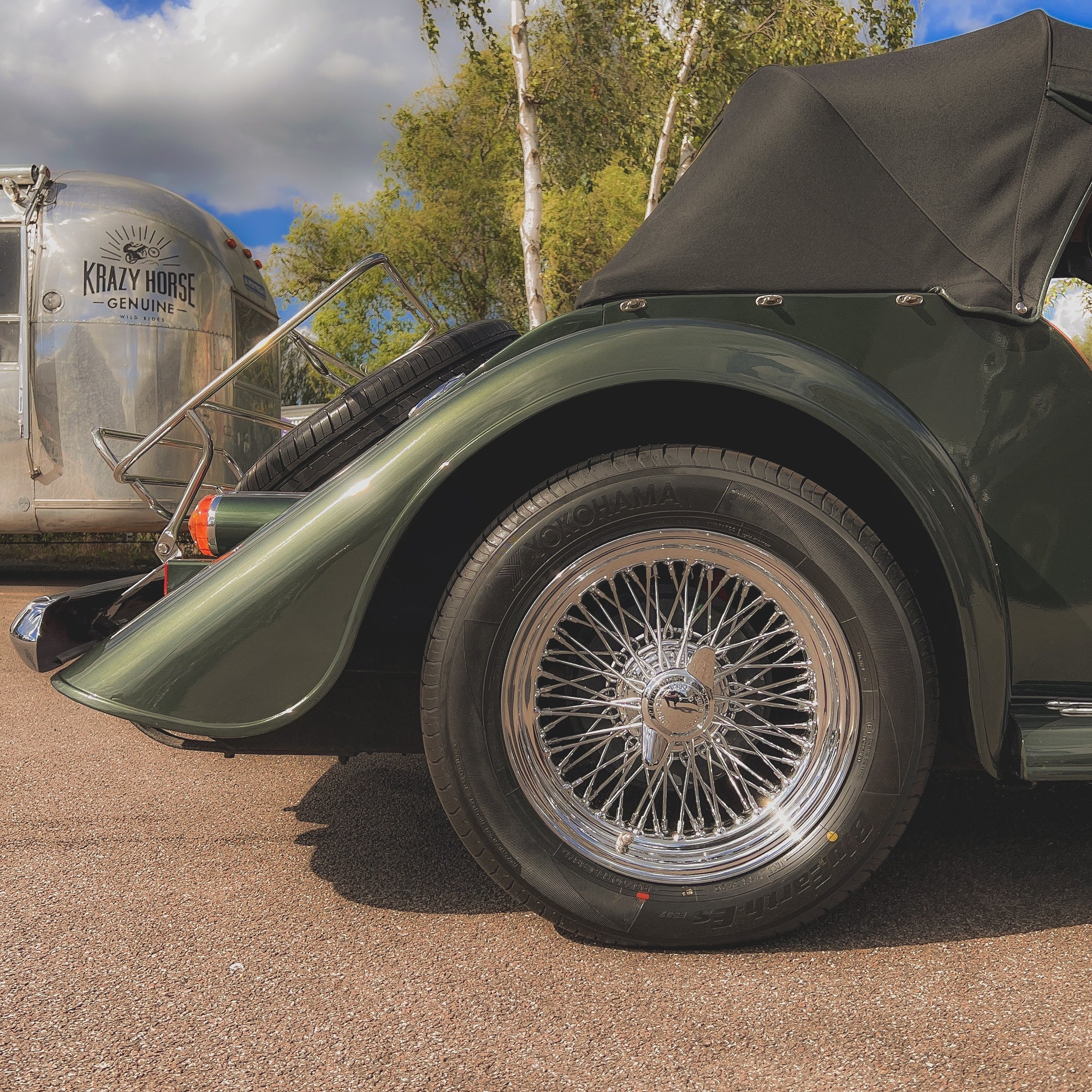 Morgan Plus 4 2.0 Twin Cam 16v Rover Ti - Porsche Oak Green