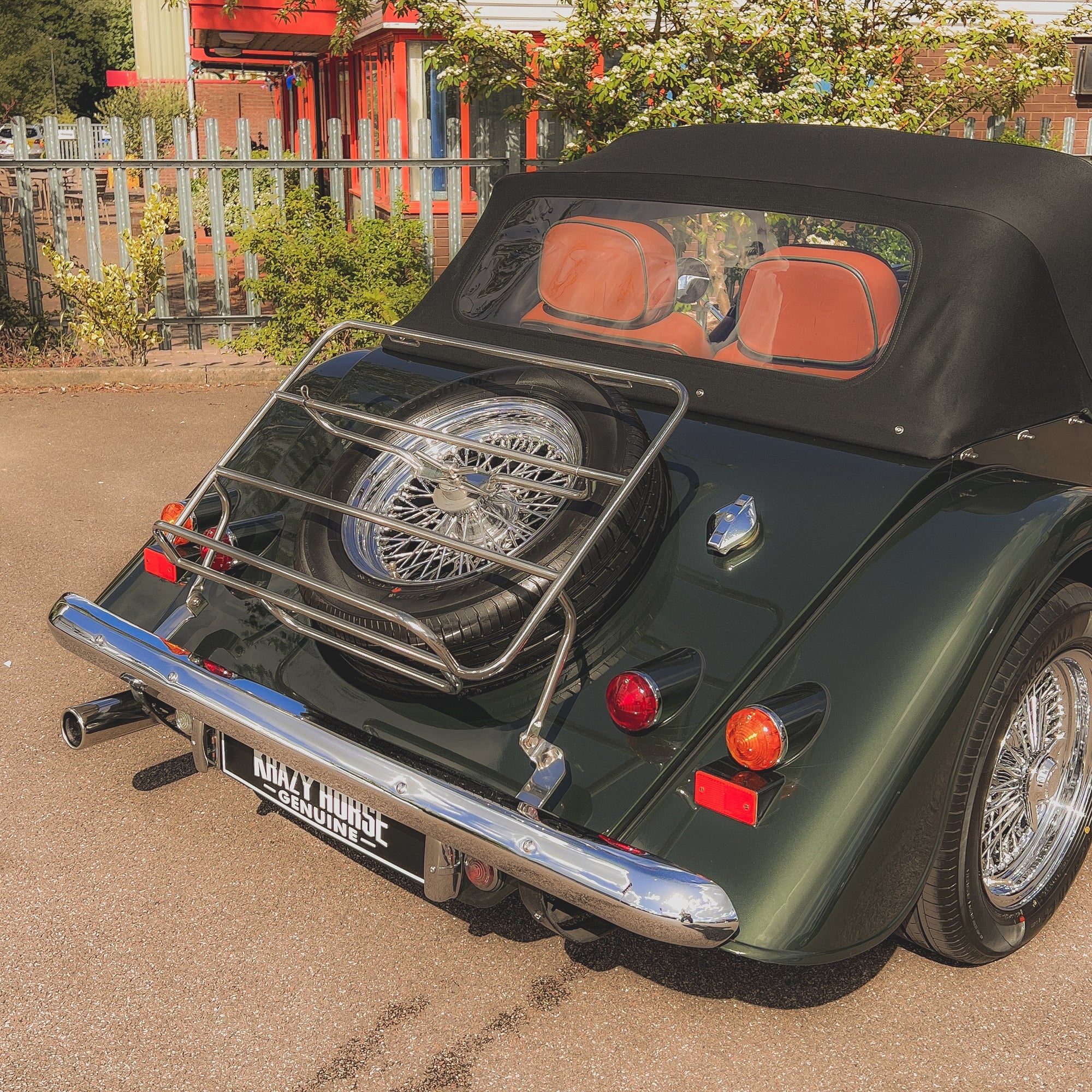 Morgan Plus 4 2.0 Twin Cam 16v Rover Ti - Porsche Oak Green