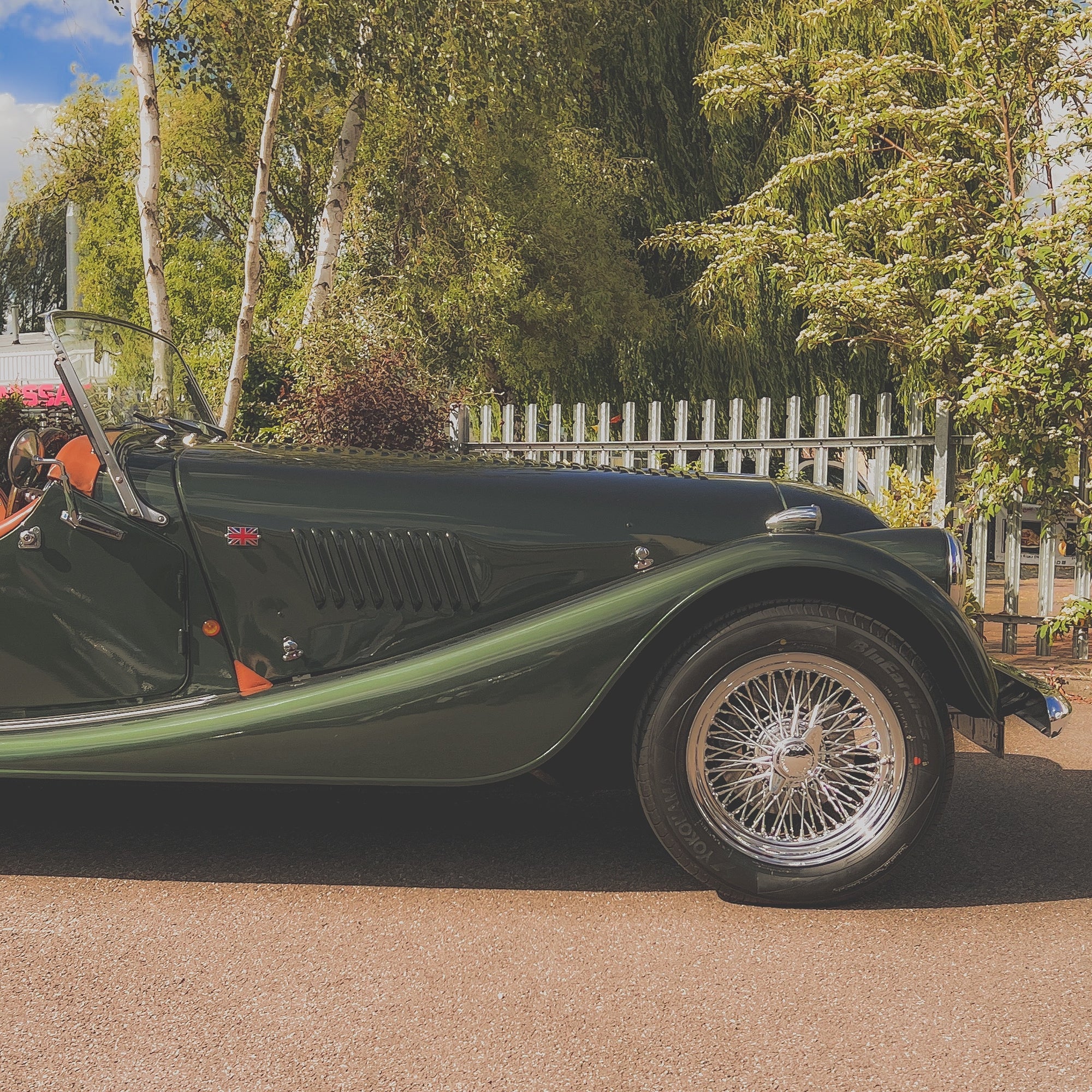 Morgan Plus 4 2.0 Twin Cam 16v Rover Ti - Porsche Oak Green