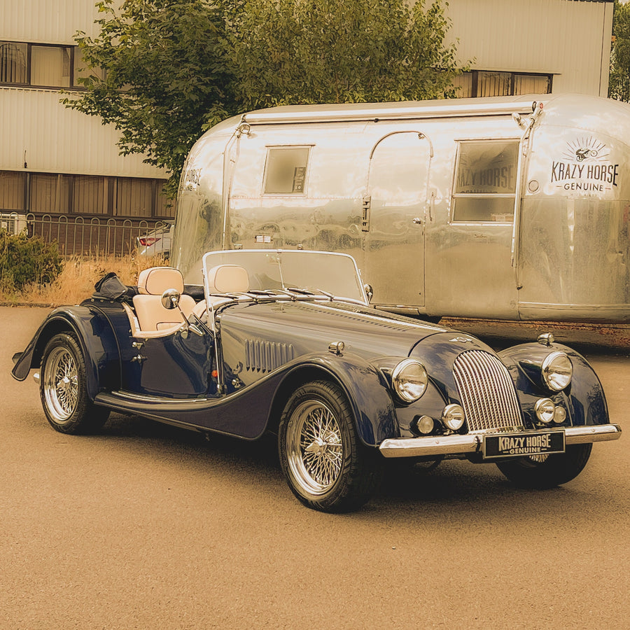 Morgan Plus 8 4.6 Ltr 220 BHP V8,  SSL Front & Rear Suspension upgrade - Tour De France Blue