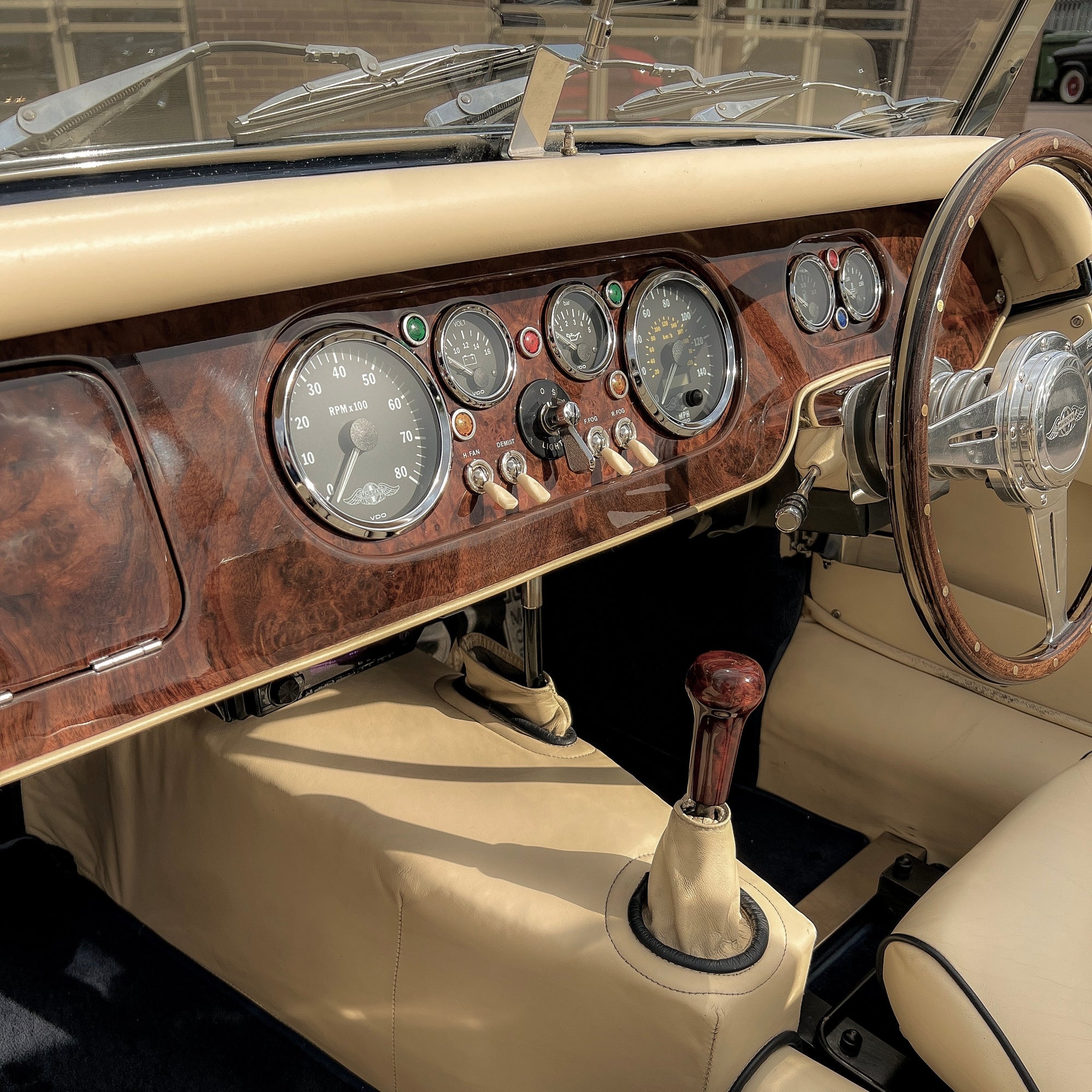 Morgan Plus 8 4.6 Ltr 220 BHP V8,  SSL Front & Rear Suspension upgrade - Tour De France Blue