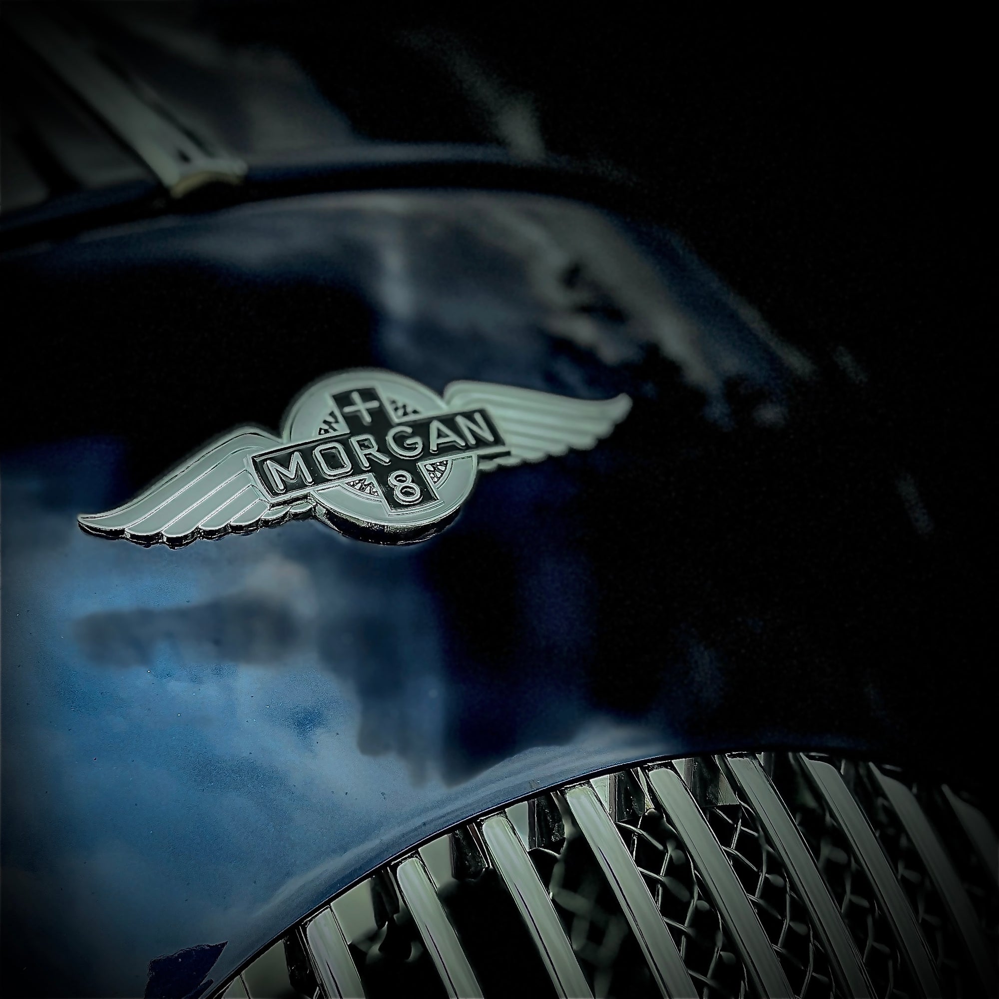 Morgan Plus 8 4.6 Ltr 220 BHP V8,  SSL Front & Rear Suspension upgrade - Tour De France Blue