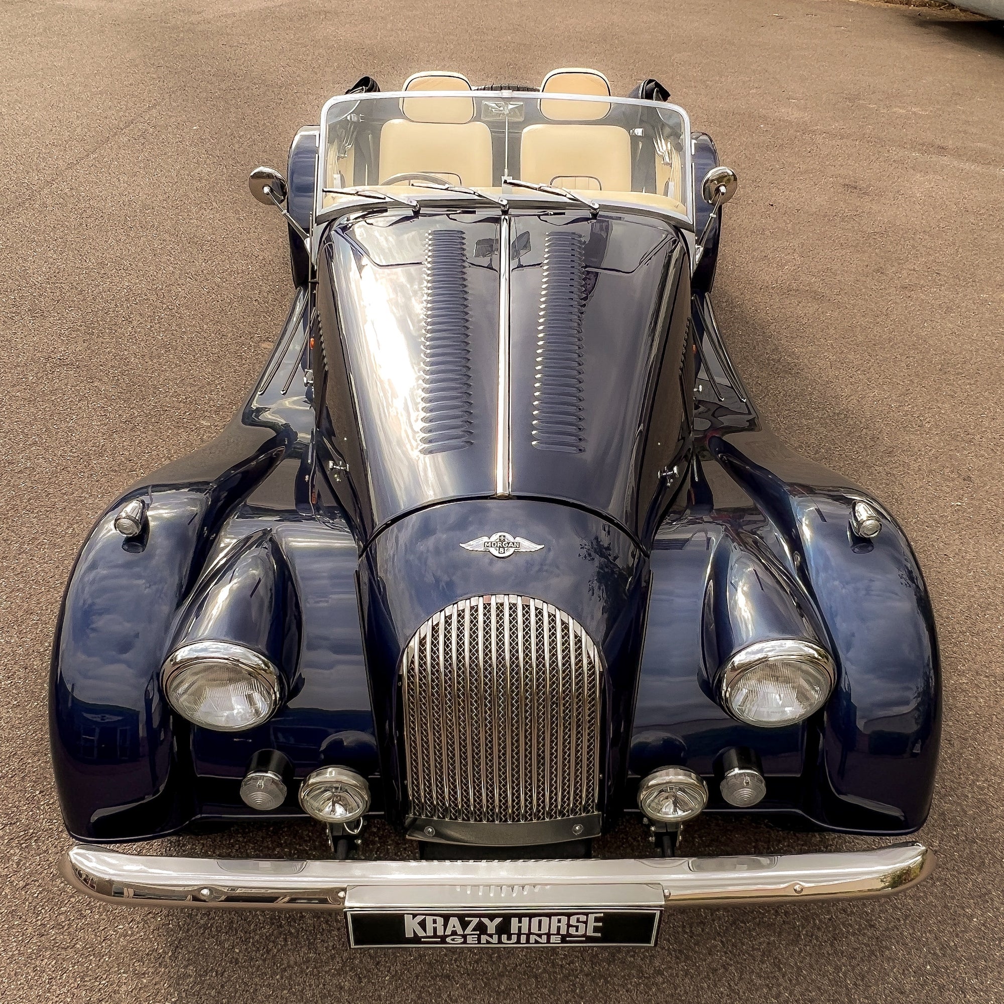 Morgan Plus 8 4.6 Ltr 220 BHP V8,  SSL Front & Rear Suspension upgrade - Tour De France Blue