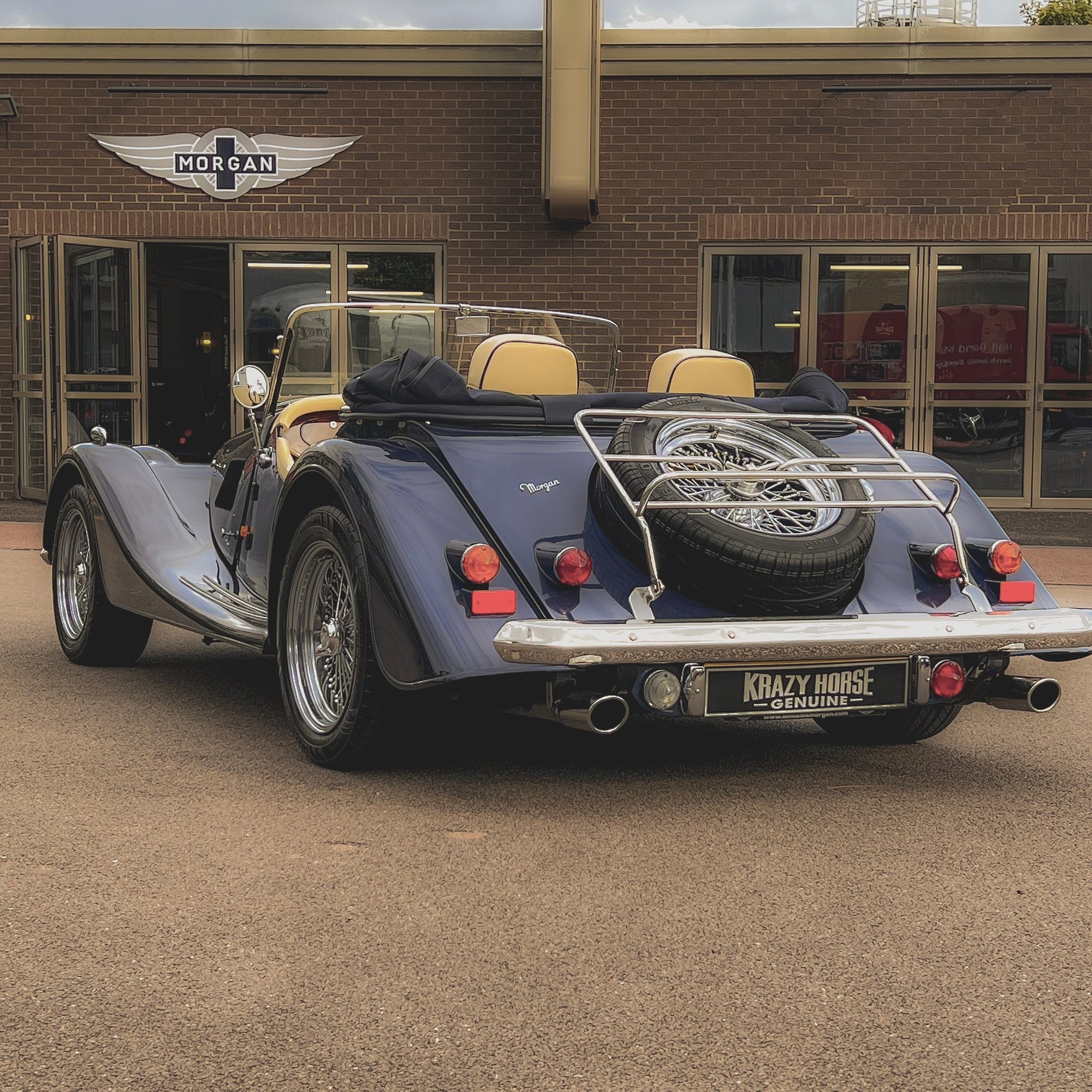 Morgan Plus 8 4.6 Ltr 220 BHP V8,  SSL Front & Rear Suspension upgrade - Tour De France Blue