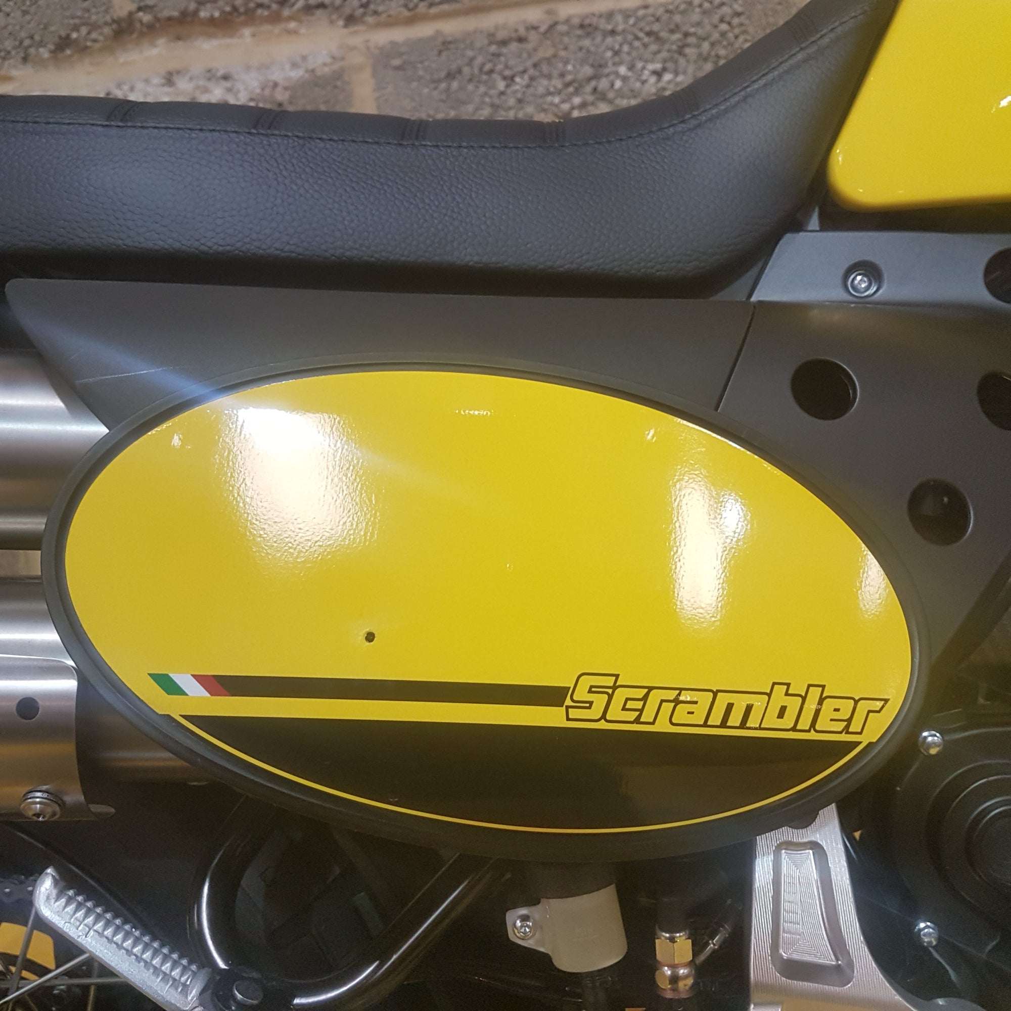 Fantic Caballero Scrambler 500 - Yellow
