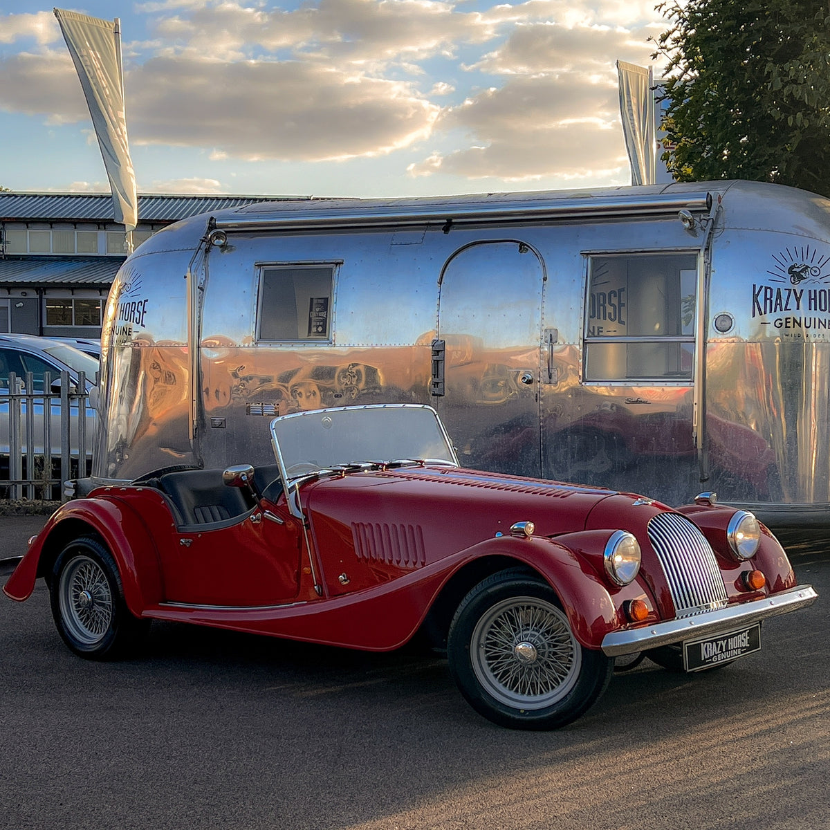 SOLD - Morgan Plus 4 2.0 16v - Morgan Classic Sport Red