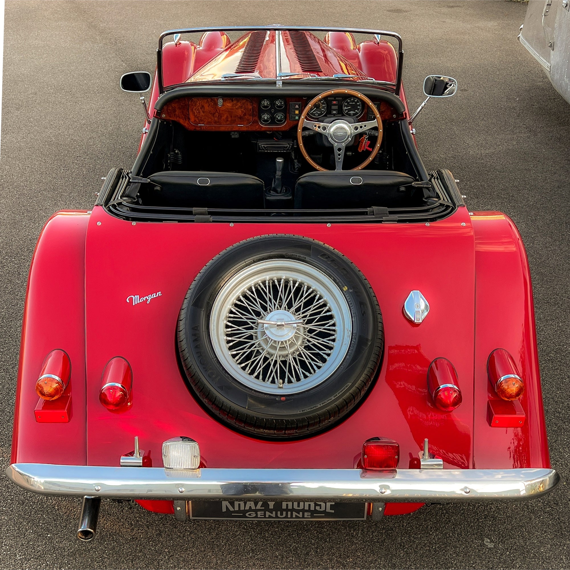 SOLD - Morgan Plus 4 2.0 16v - Morgan Classic Sport Red