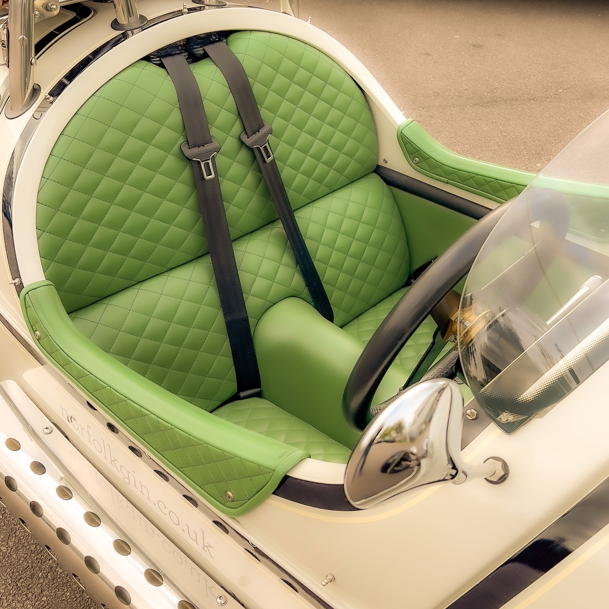 Morgan 3 Wheeler - Norfolk Gin White