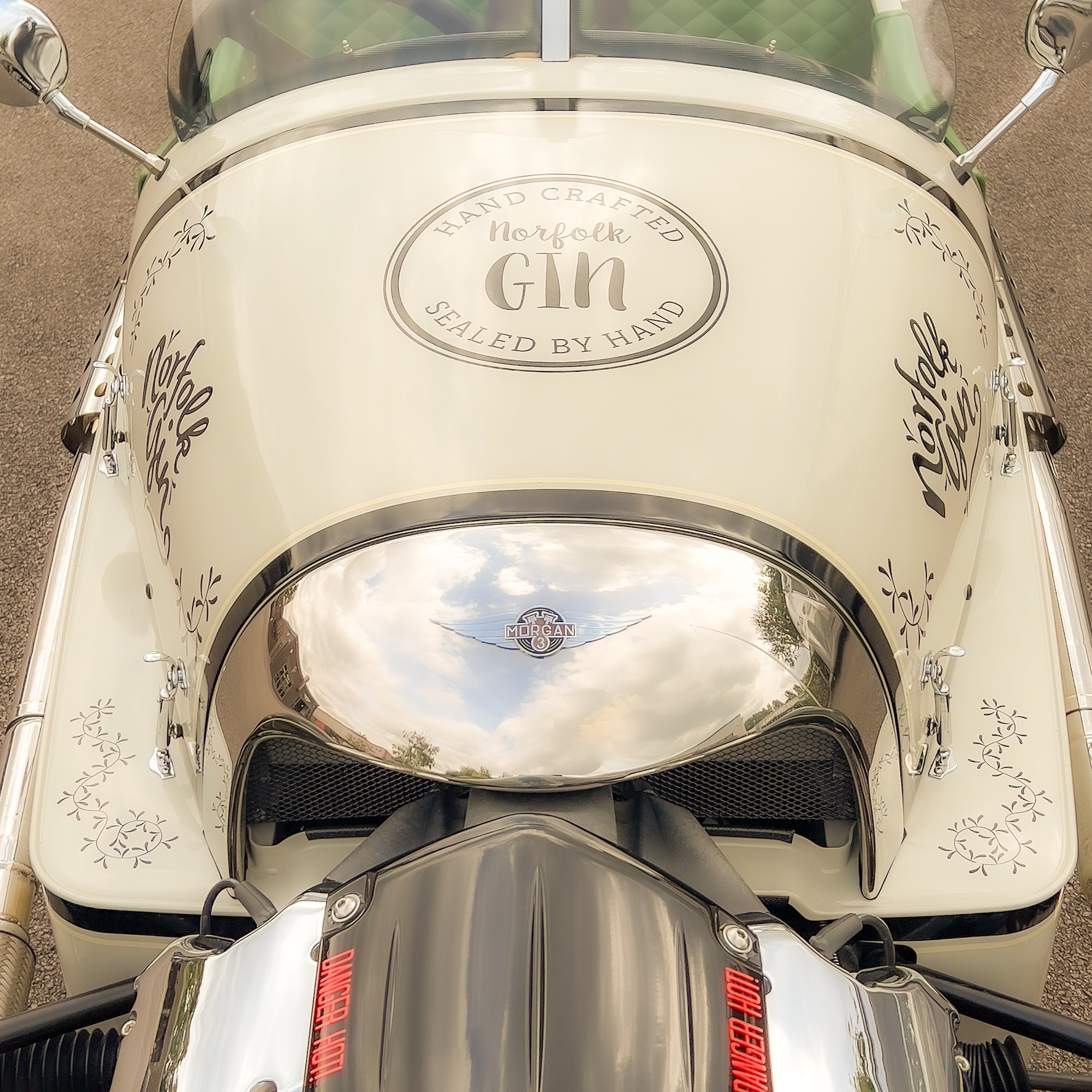 Morgan 3 Wheeler - Norfolk Gin White