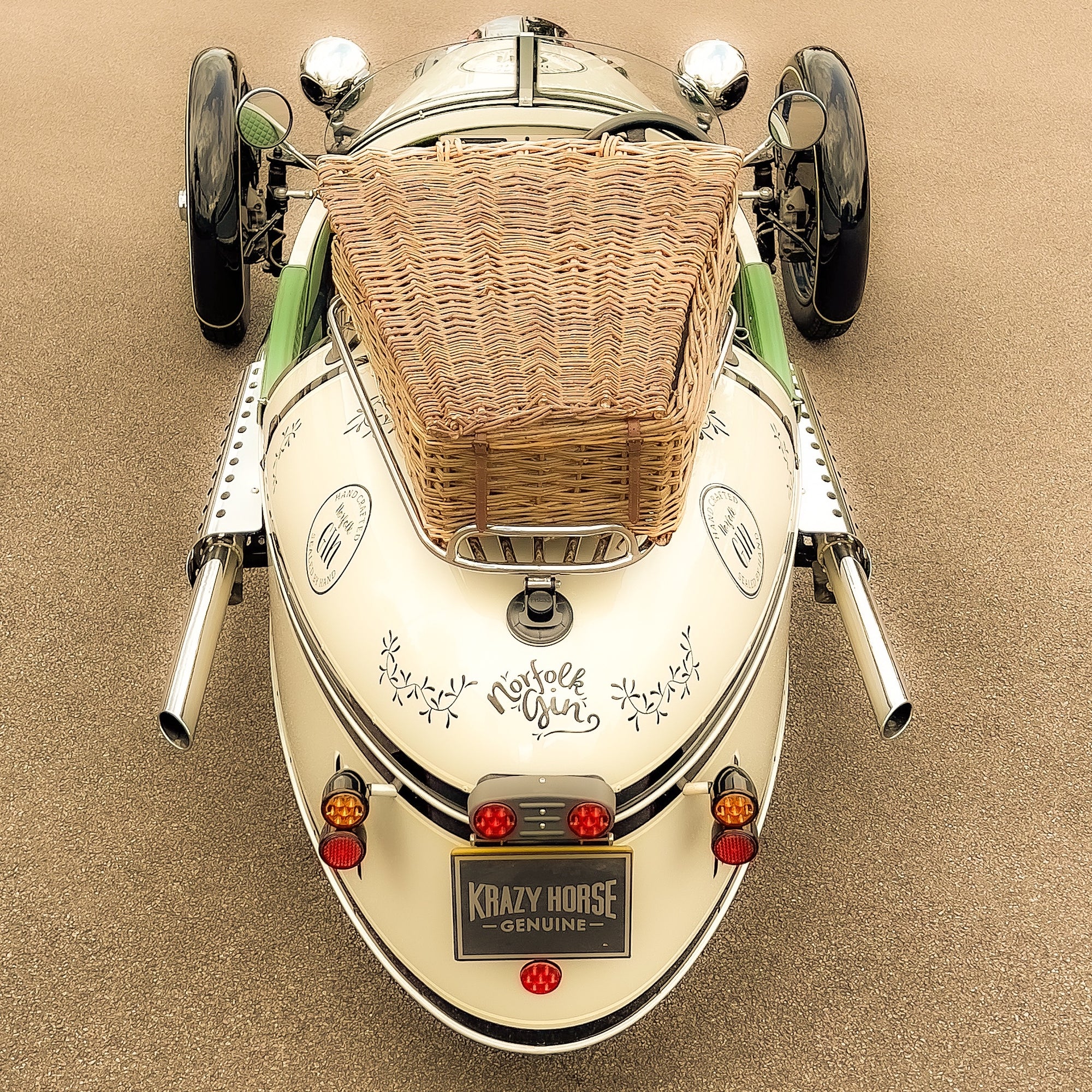 Morgan 3 Wheeler - Norfolk Gin White