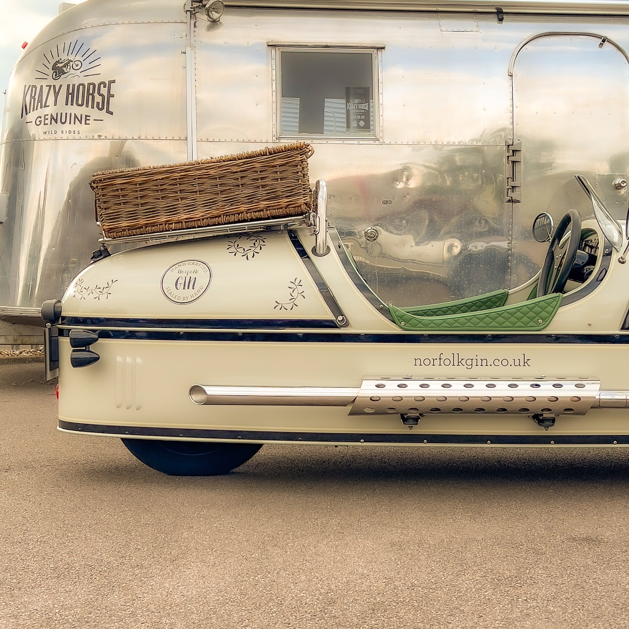 Morgan 3 Wheeler - Norfolk Gin White