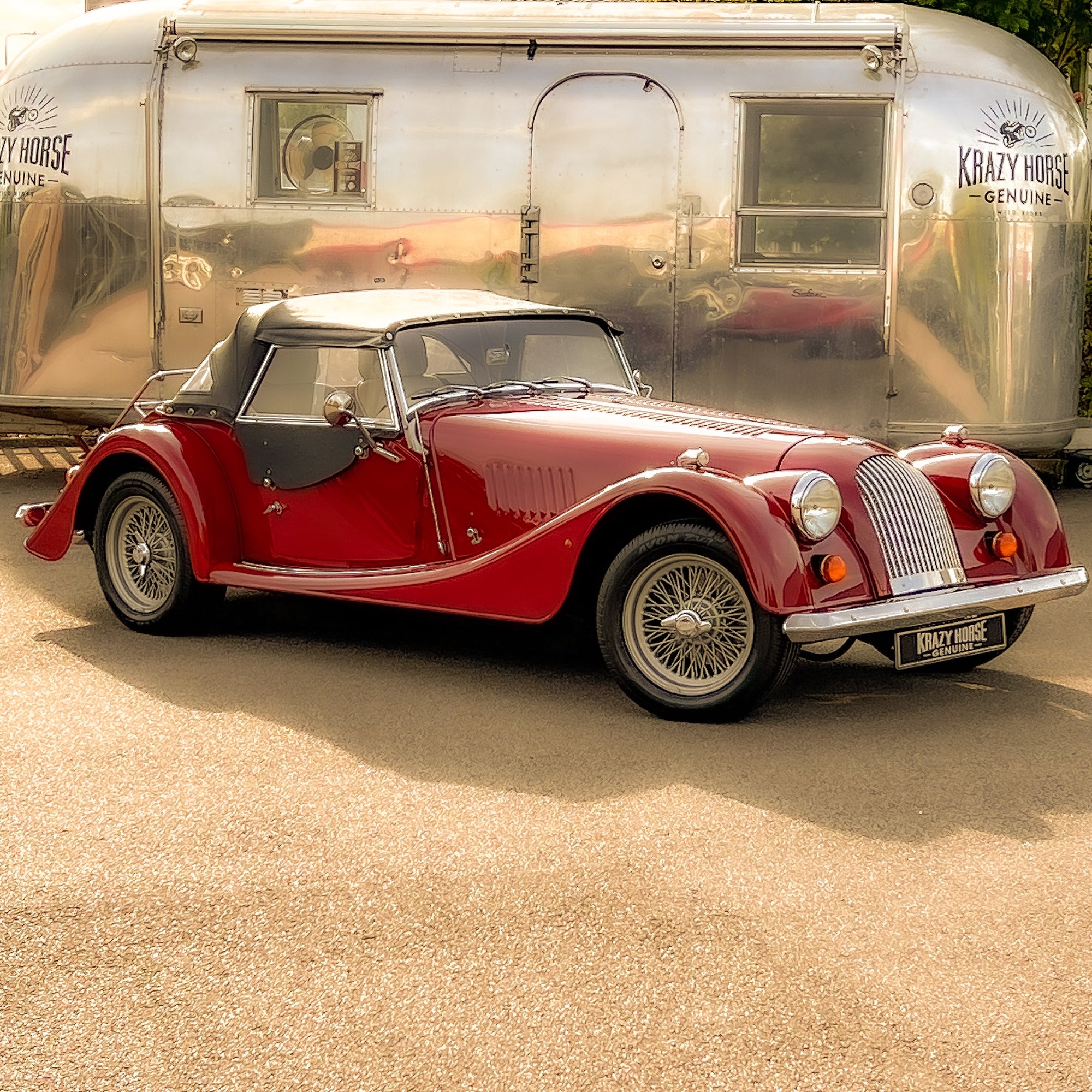 Morgan Plus 4 2.0 16v - Classic Morgan Anniversary Red