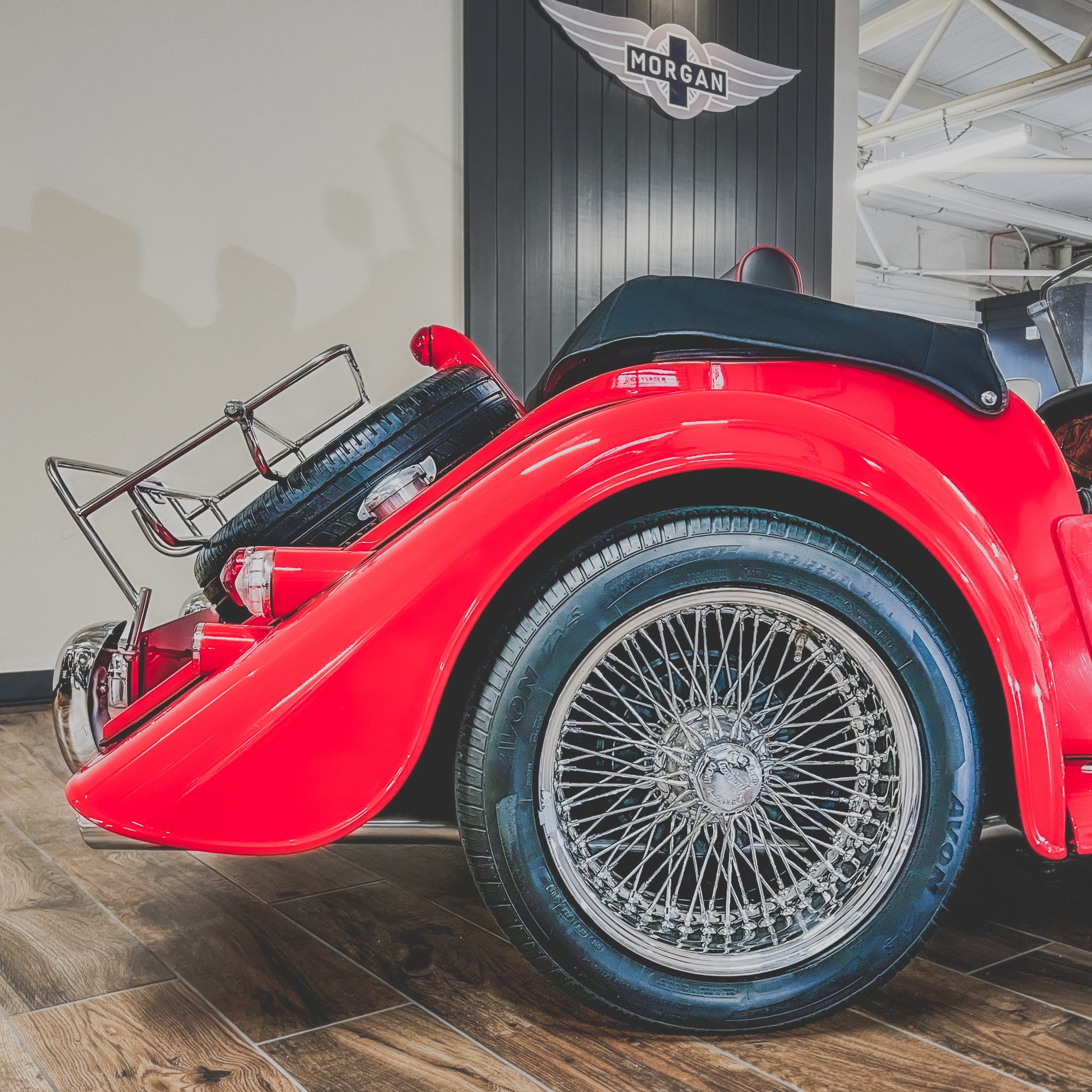 SOLD Morgan Roadster 3.7 V6 280 Bhp Morgan Sport Red Krazy Horse