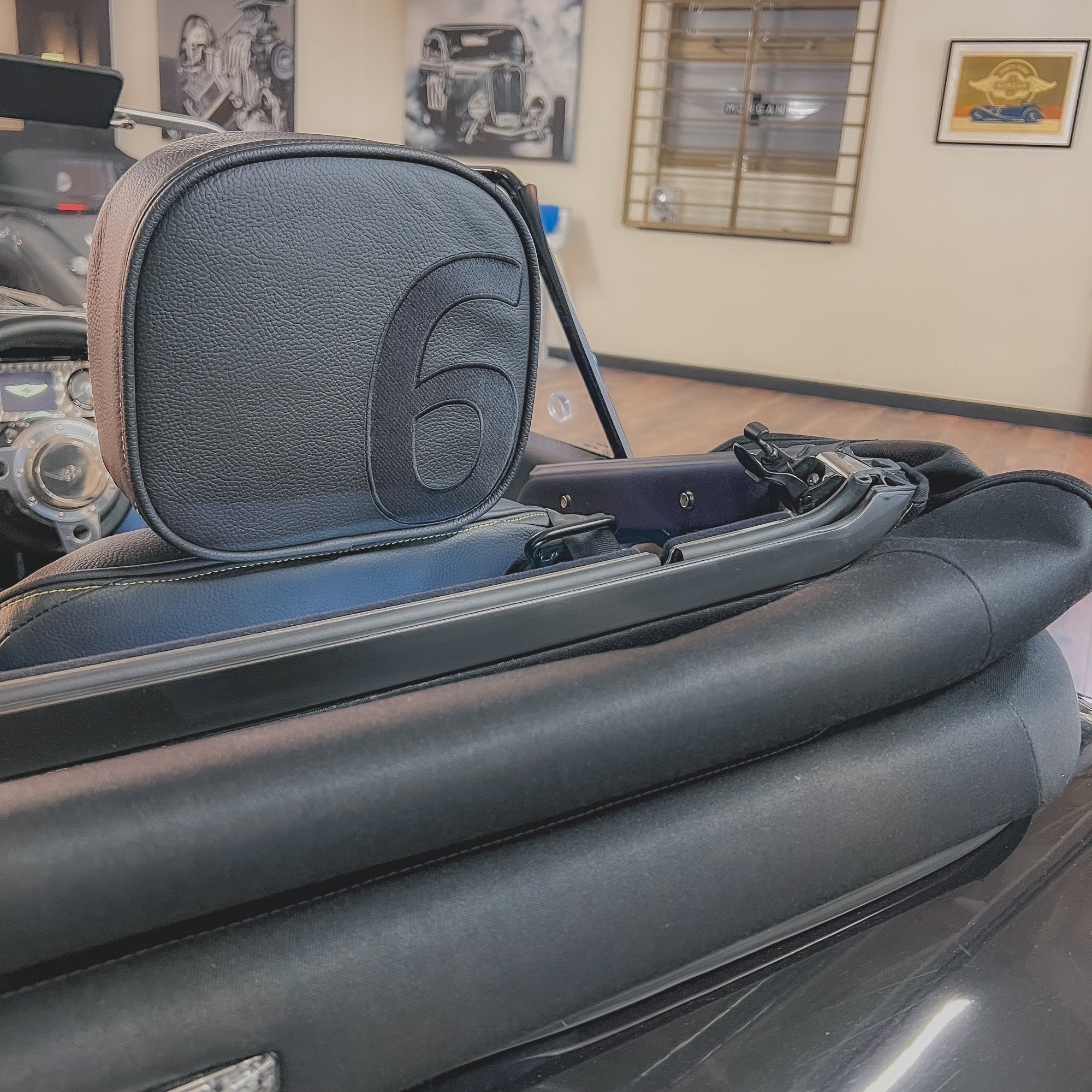 SOLD - Morgan Plus Six Shadow - Mythos Black Pearlescent