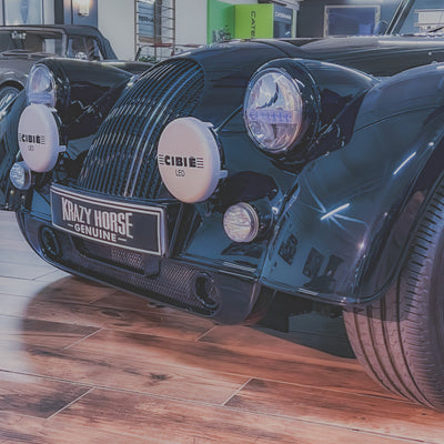 SOLD - Morgan Plus Six Shadow - Mythos Black Pearlescent