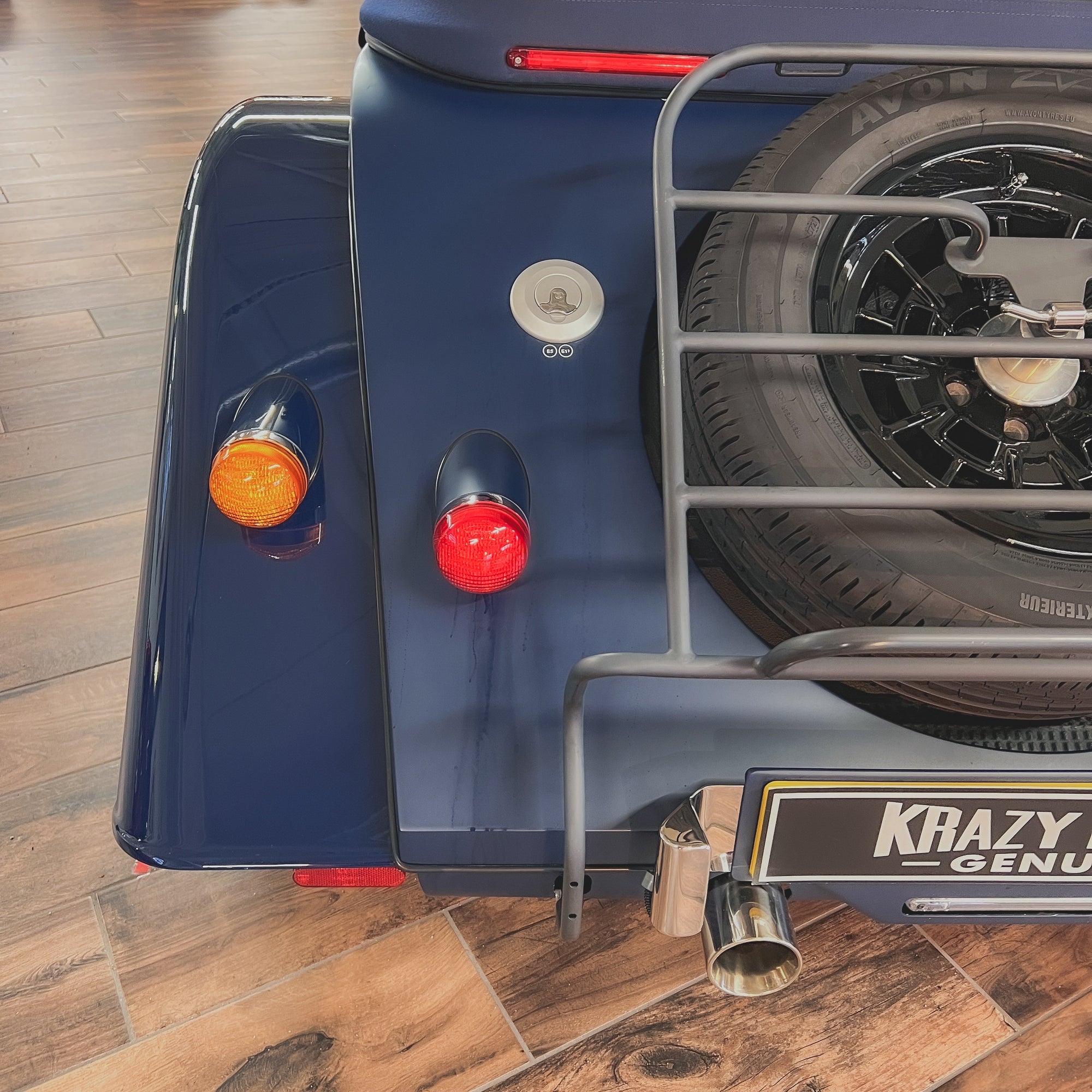 Morgan Plus Four - Sports Blue