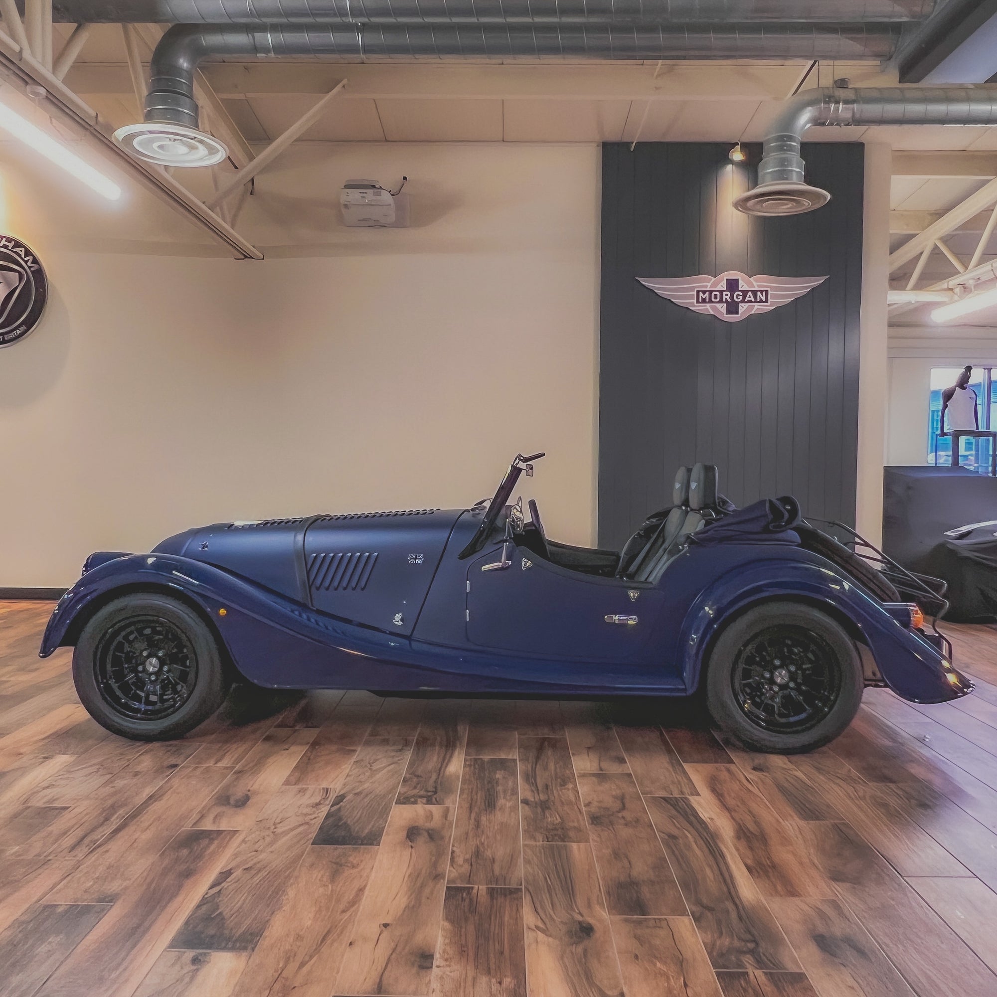 Morgan Plus Four - Sports Blue