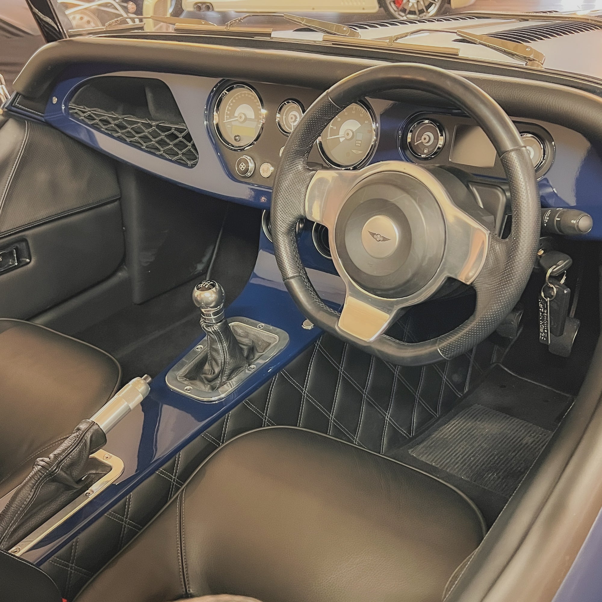 Morgan Plus Four - Sports Blue